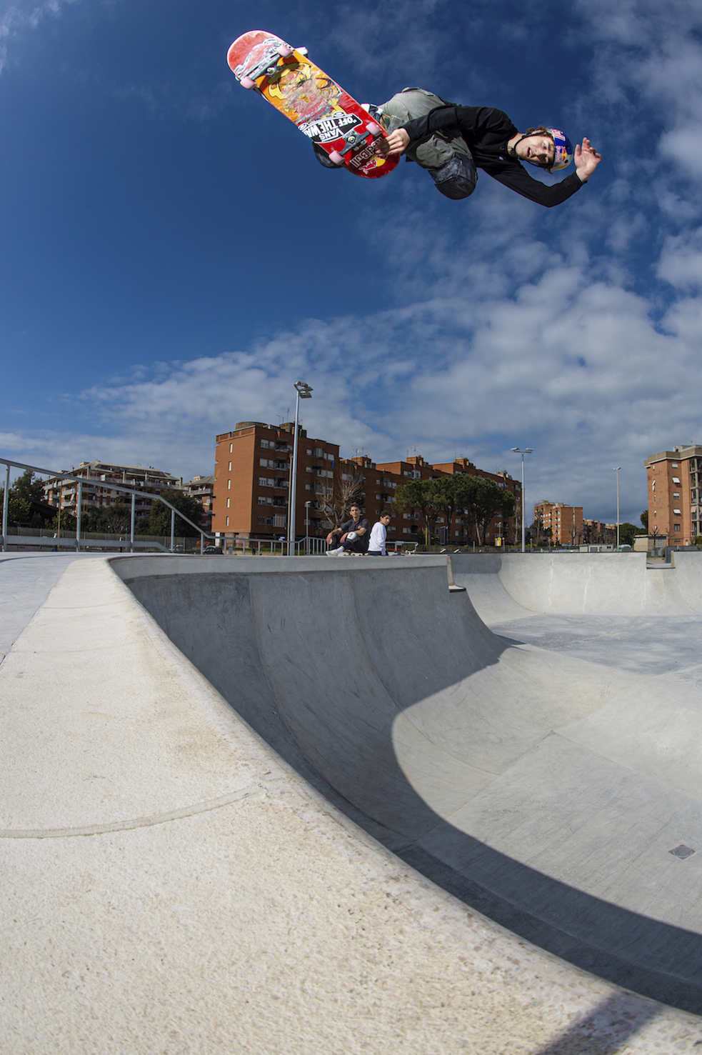 Alessandro Mazzara performs at the Ostia Skatepark in Rome, Italy on March 26, 2021 // Piero Capannini / Red Bull Content Pool // SI202103300173 // Usage for editorial use only // 