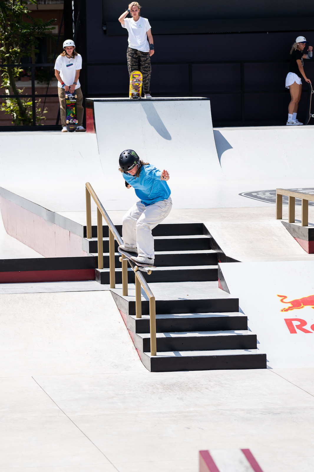 Haylie Powell 5050 big rail WorldSkate WST Street RomePark 2023 Mark Dillon 13