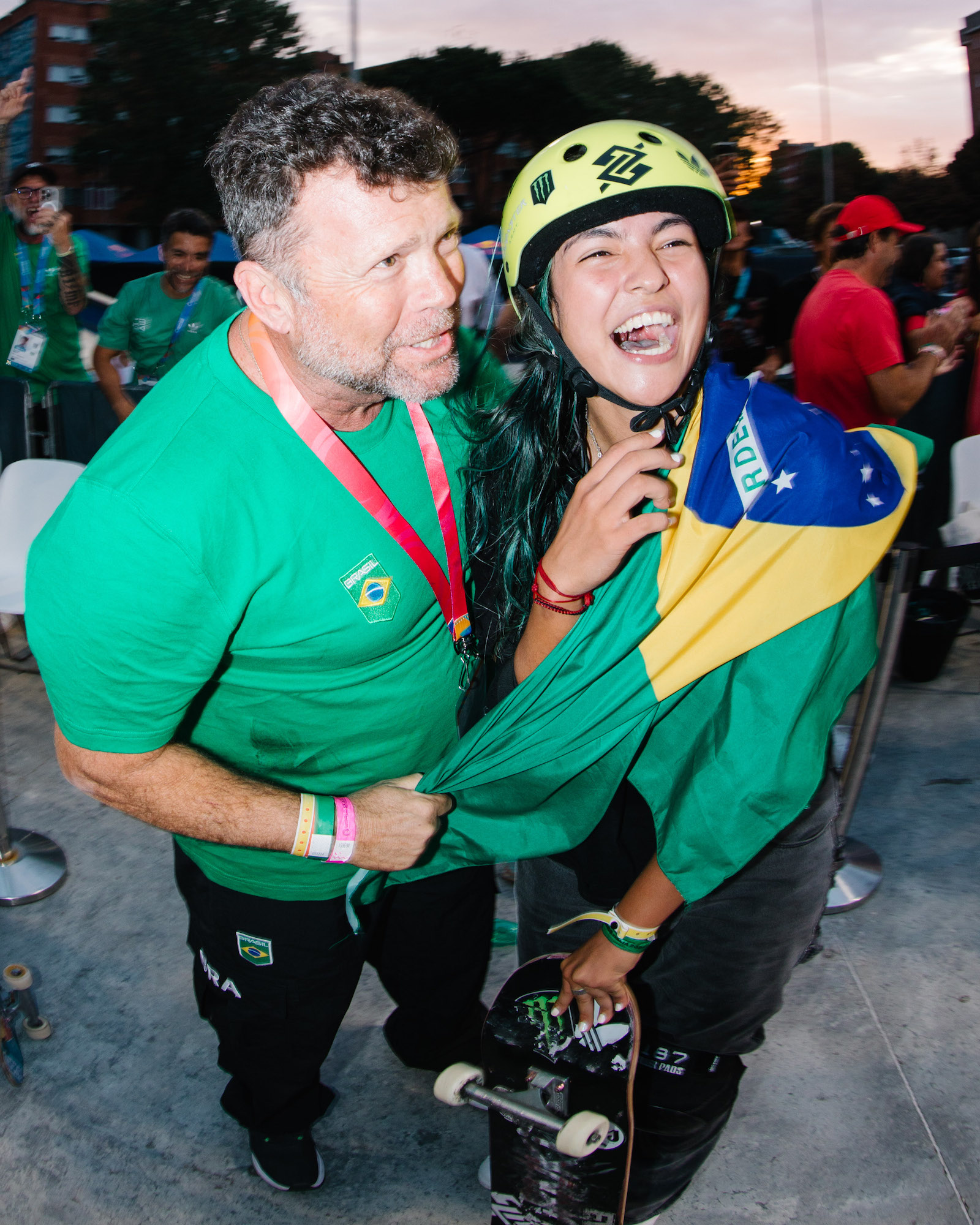 Riacca Ventura winning celebration WST Park Rome Kenji Hurata 0029