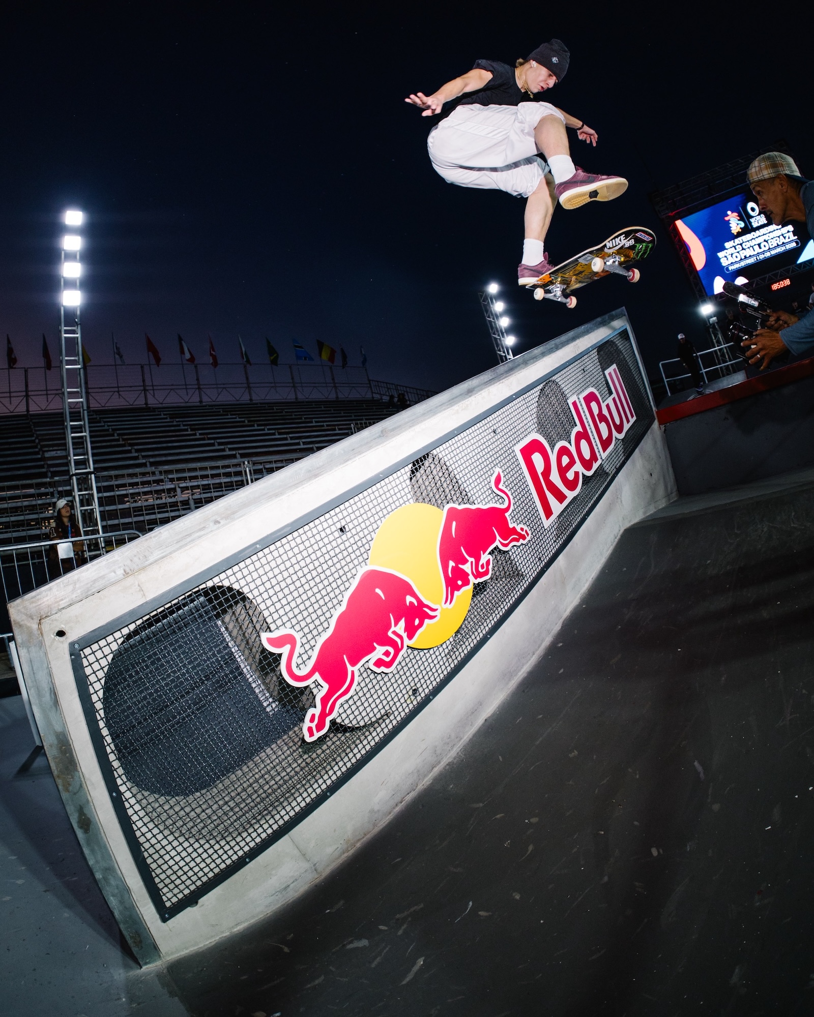 Felipe Mota heelflip back tail wsk skateboarding championship São Paulo 2025 Abal 9938