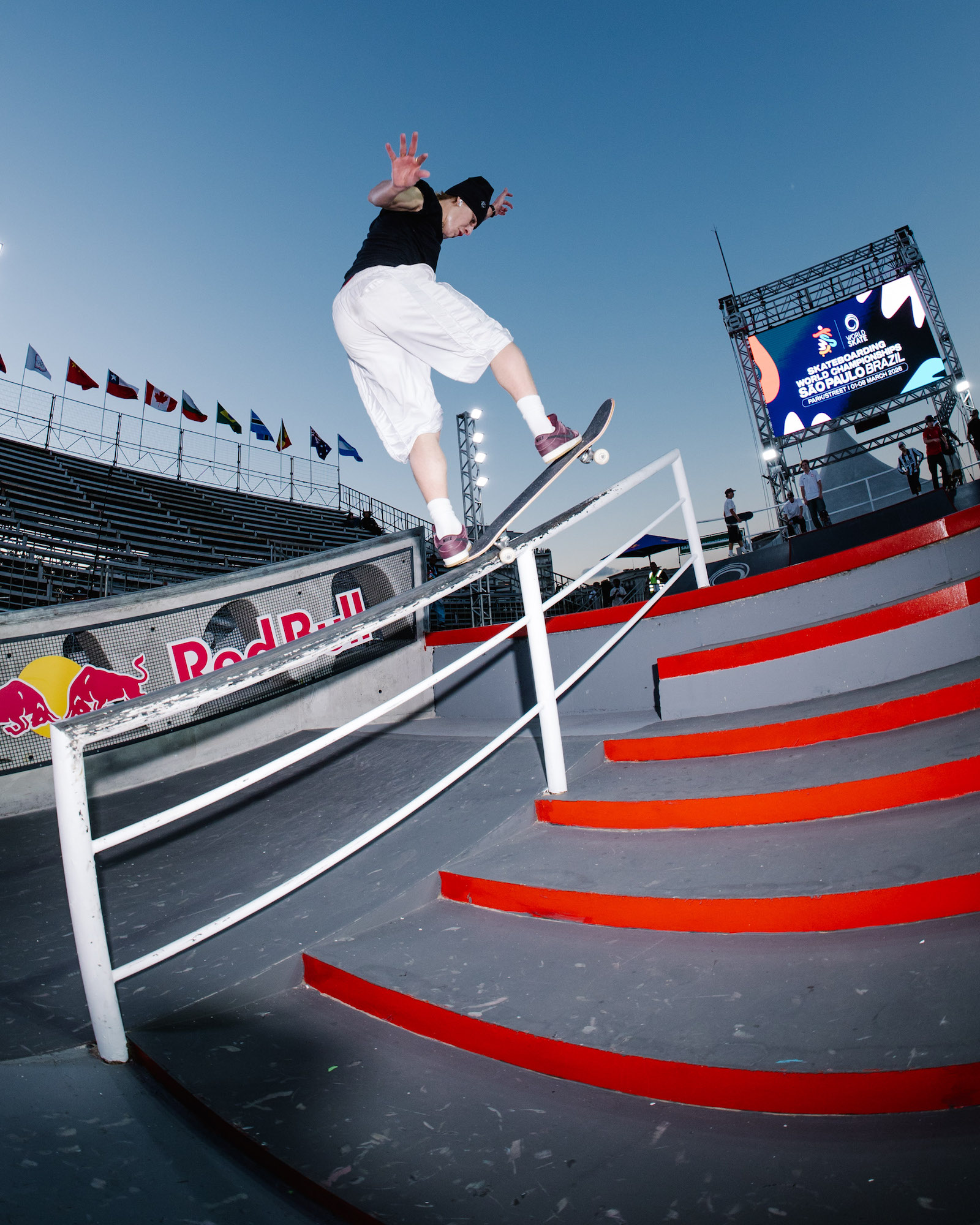 Felipe Mota Backside 180 5 0 wsk skateboarding championship São Paulo 2025 Abal 9926