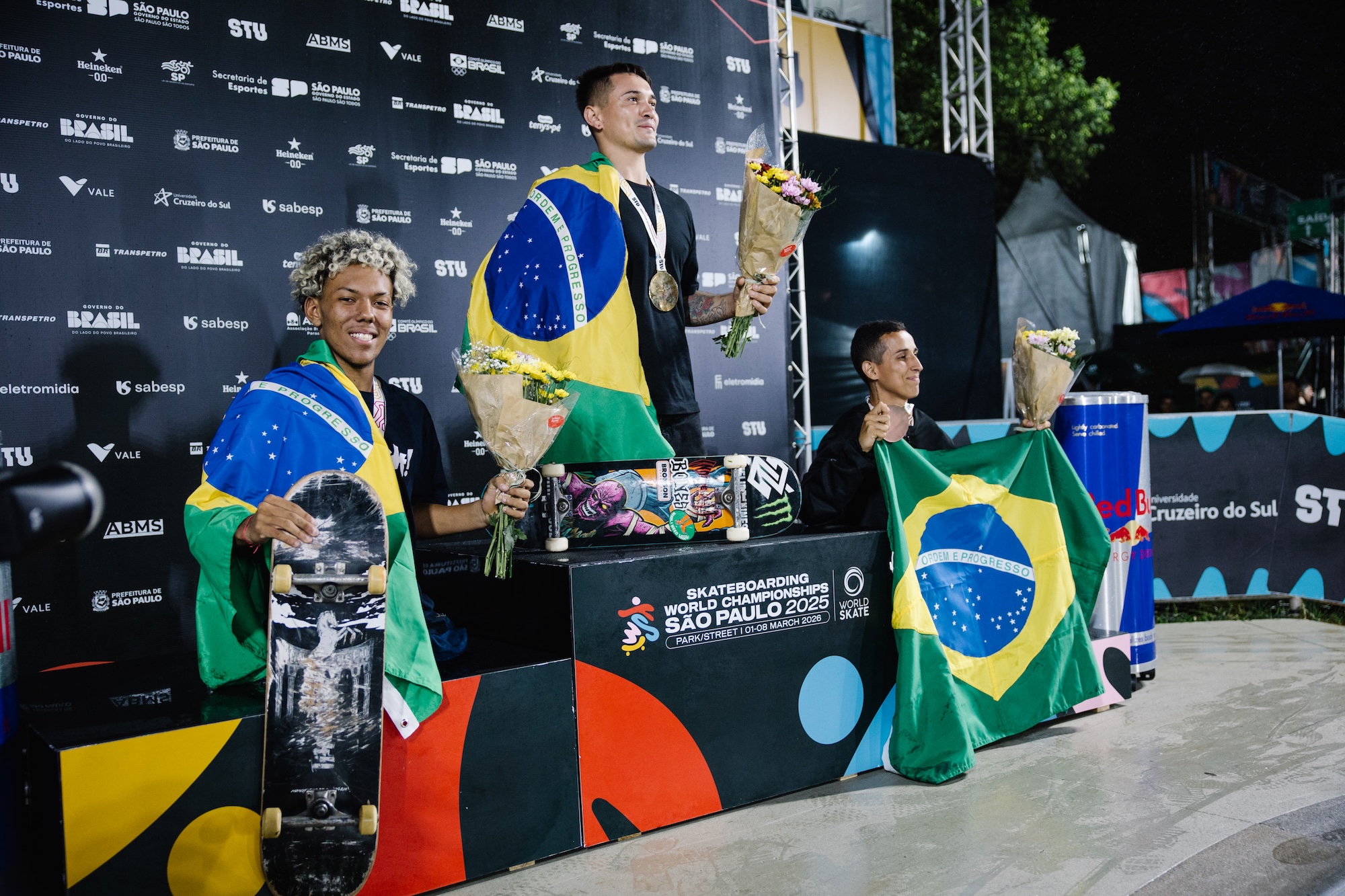 Adaptive Podium street wsk skateboarding championship São Paulo 2025 Kanights 8212