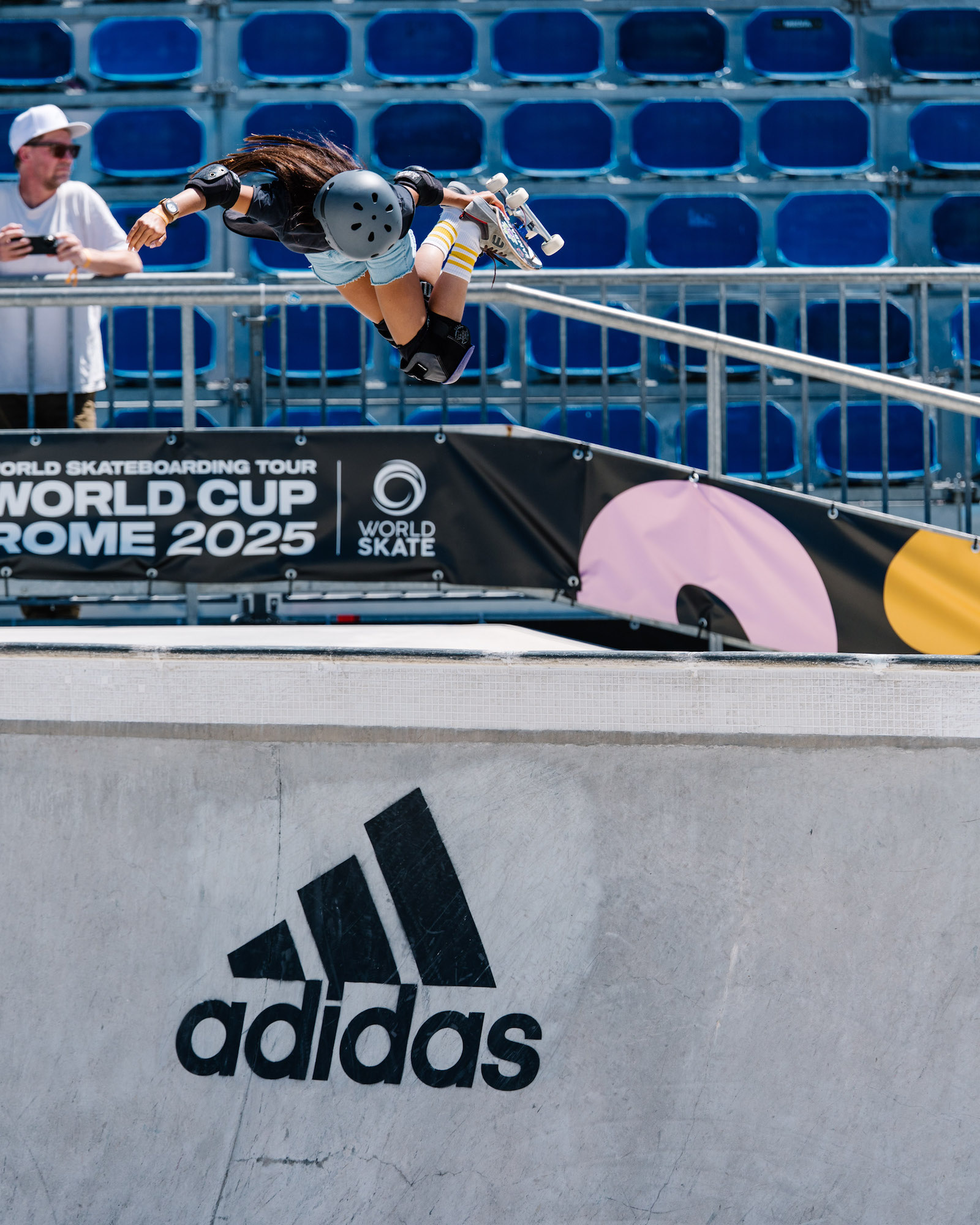 Joey Yarbrough Backside air WST World Cup Rome 2025 Bryce Kanights 1981