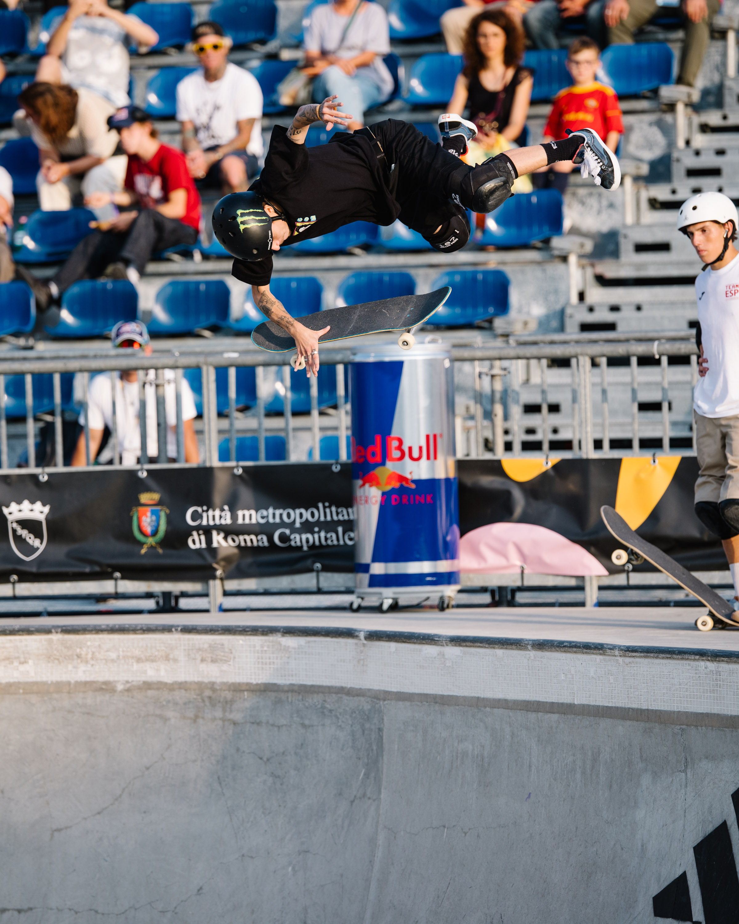 Luis Mariano kickflip indy WST World Cup Rome 2025 Bryce Kanights 8769