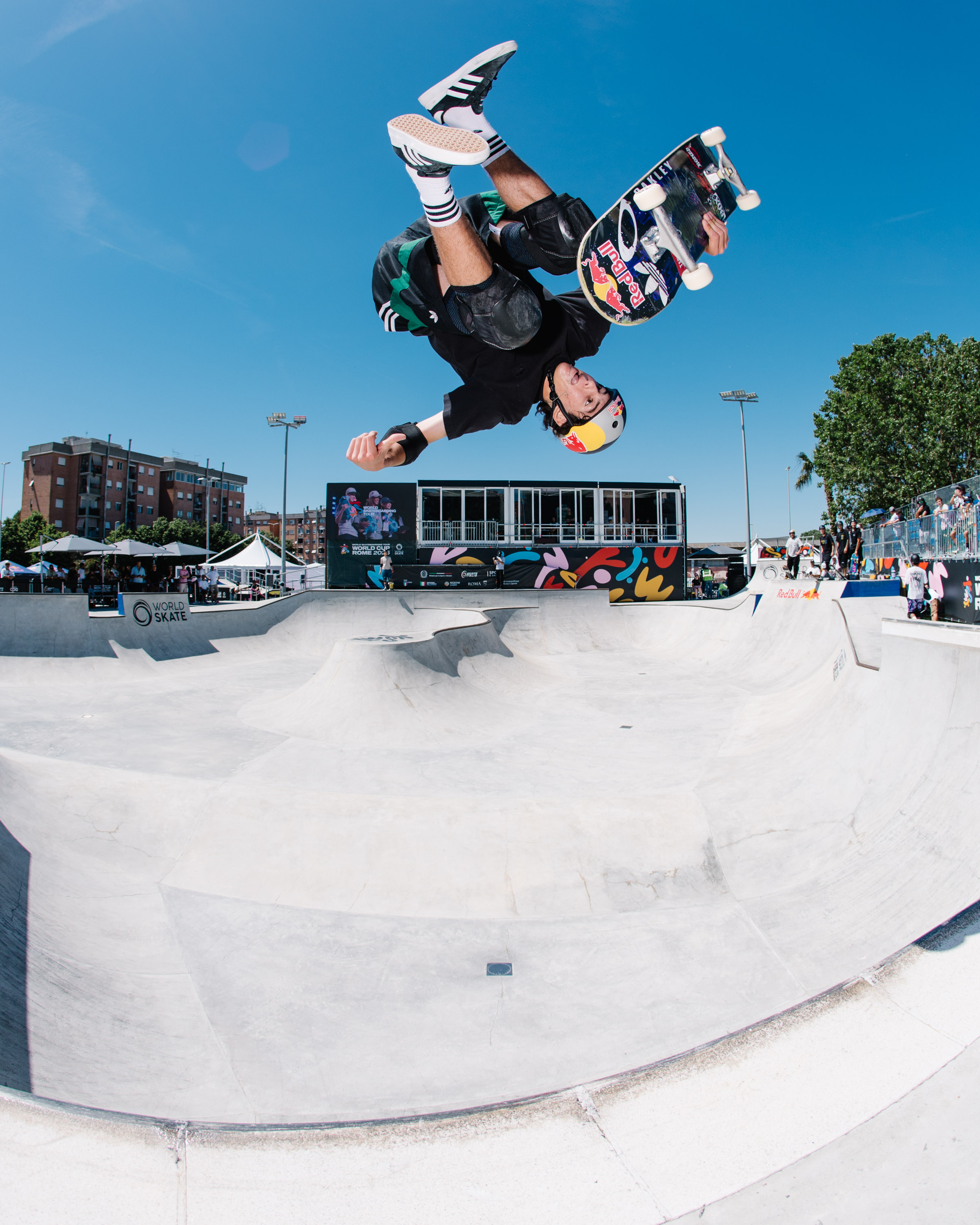 Gui kurry kickflip 540 WST World Cup Rome 2025 Bryce Kanights 2075