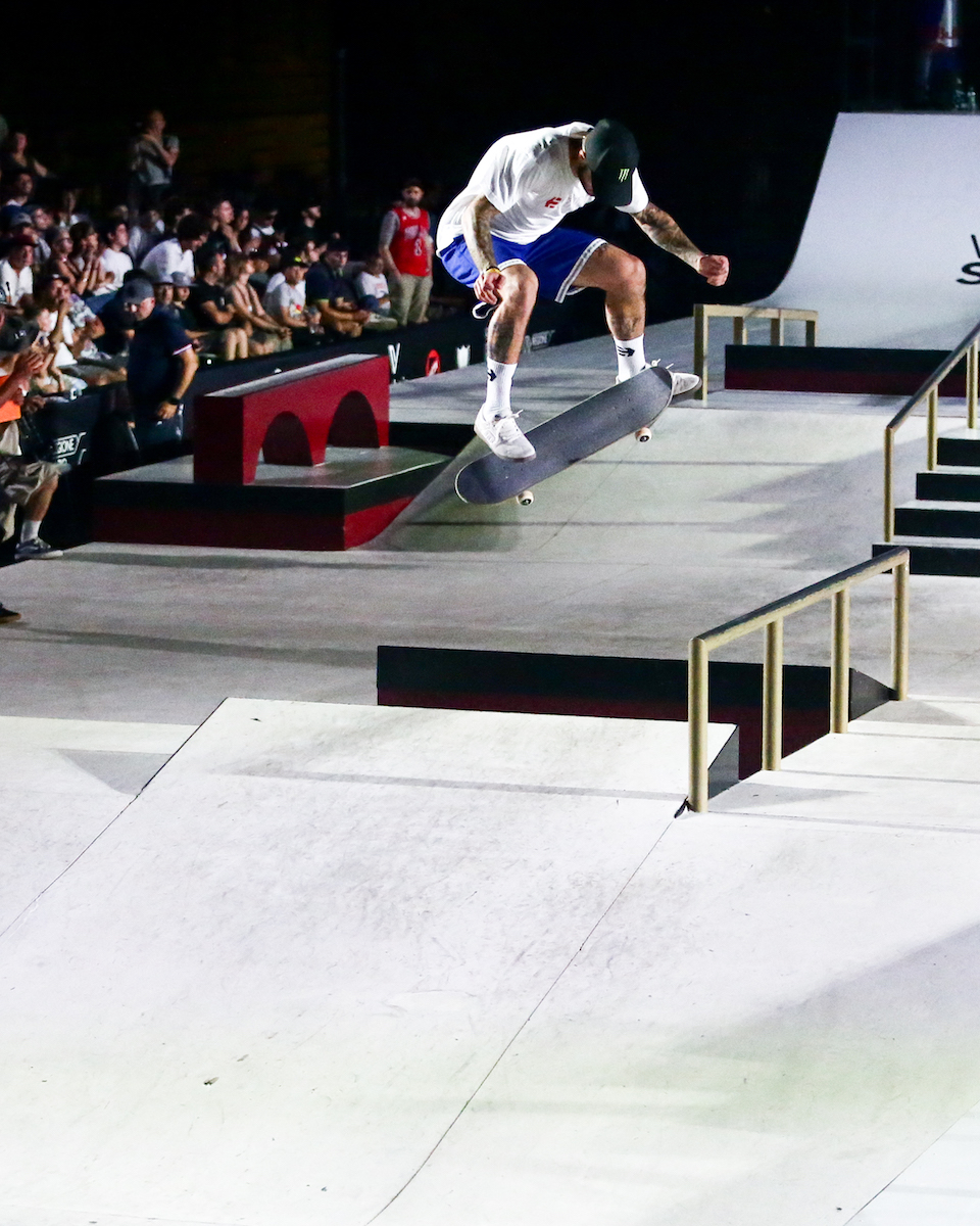 Aurelien Giraud 360 flip to flat finals WorldSkate WST Street RomePark 2023 Davide