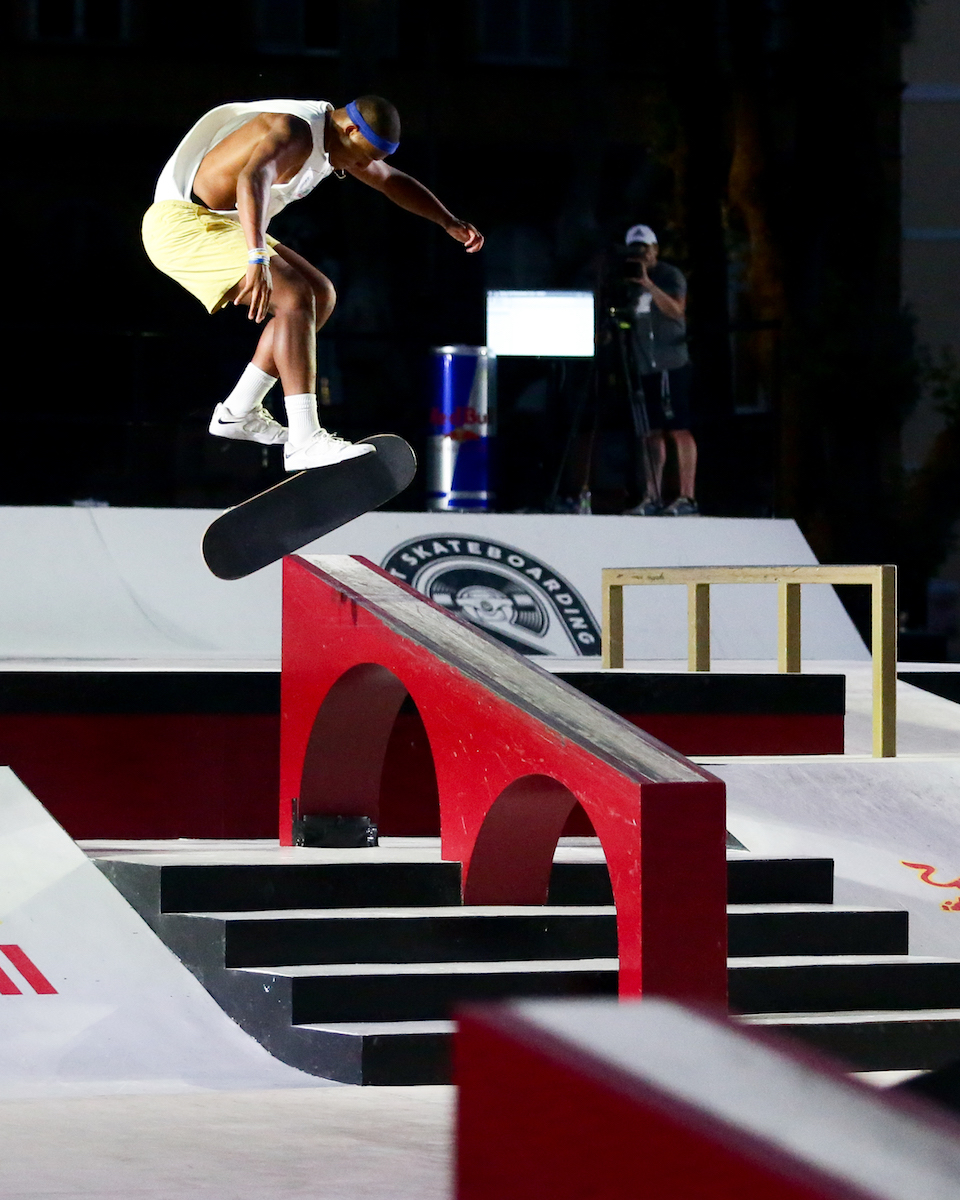 Cordano Russell 360 flip 5050 hubba finals WorldSkate WST Street RomePark 2023 Davide