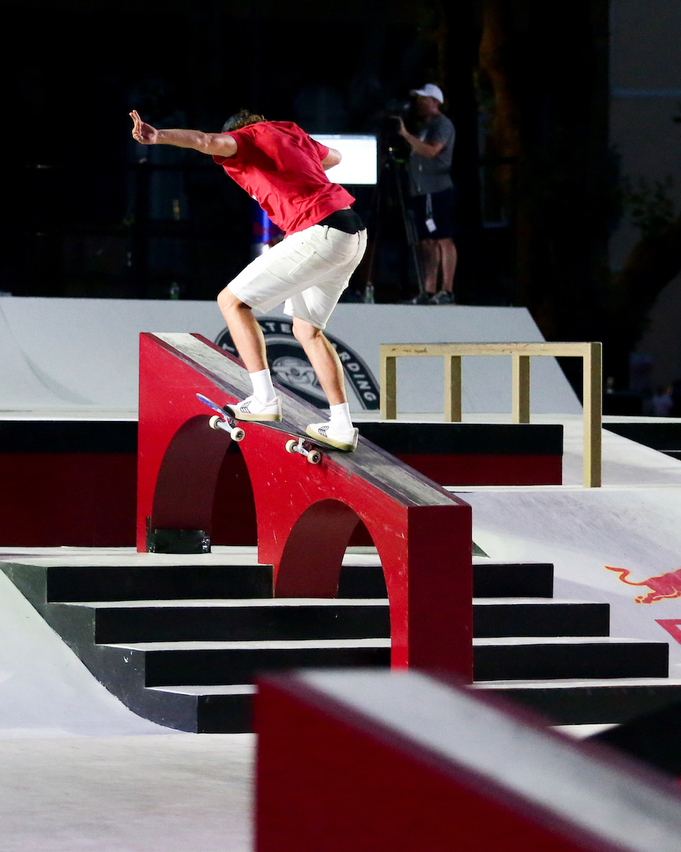 Jagger Eaton switch back tail hubba finals WorldSkate WST Street RomePark 2023 Davide 2