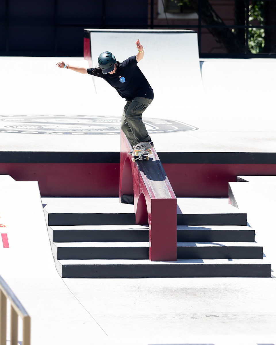 Miyu Ito backside 5 0 WorldSkate WST Street RomePark 2023 Davide 12