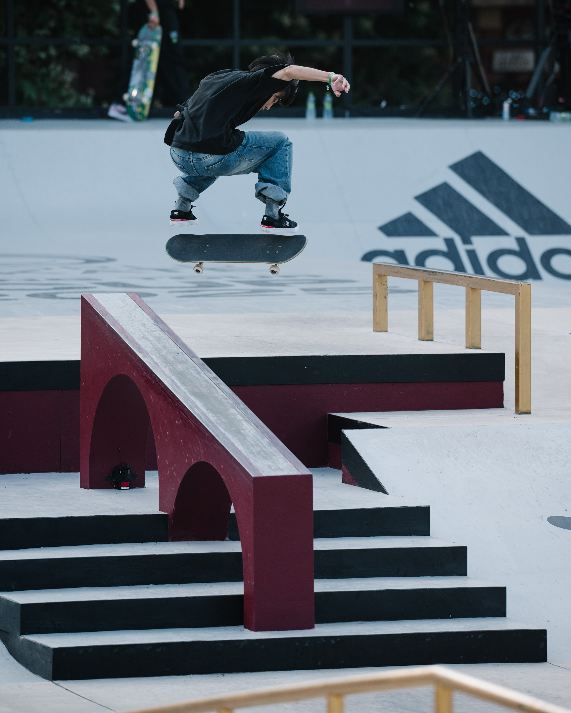 Kairi Netsuke heelflip back tail WST World Cup Rome 2025 Kenji Haruta 3015