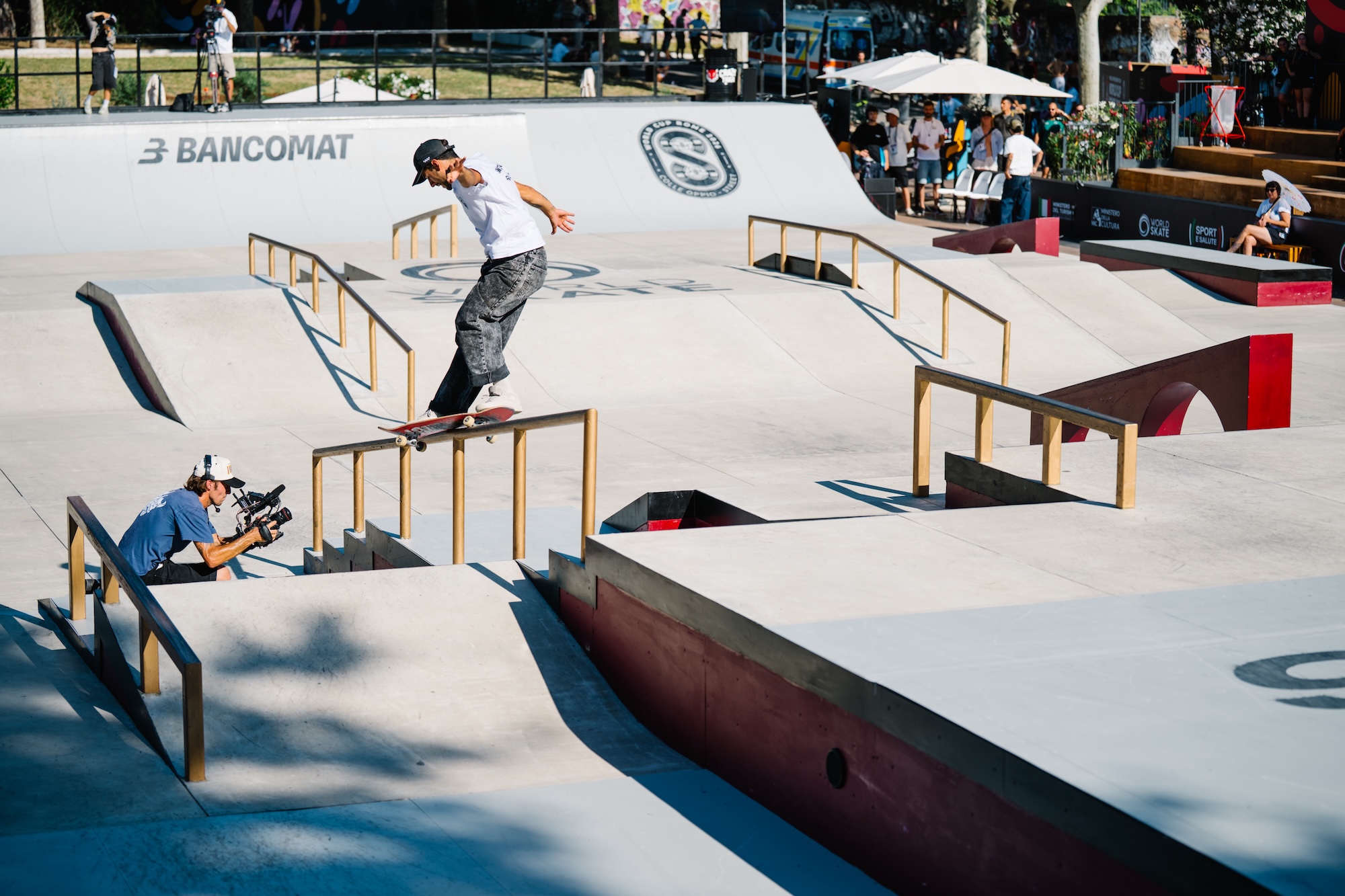 Juampi Mateos front feeble wsk skateboarding world Cup Rome 2026 Haruta 5564