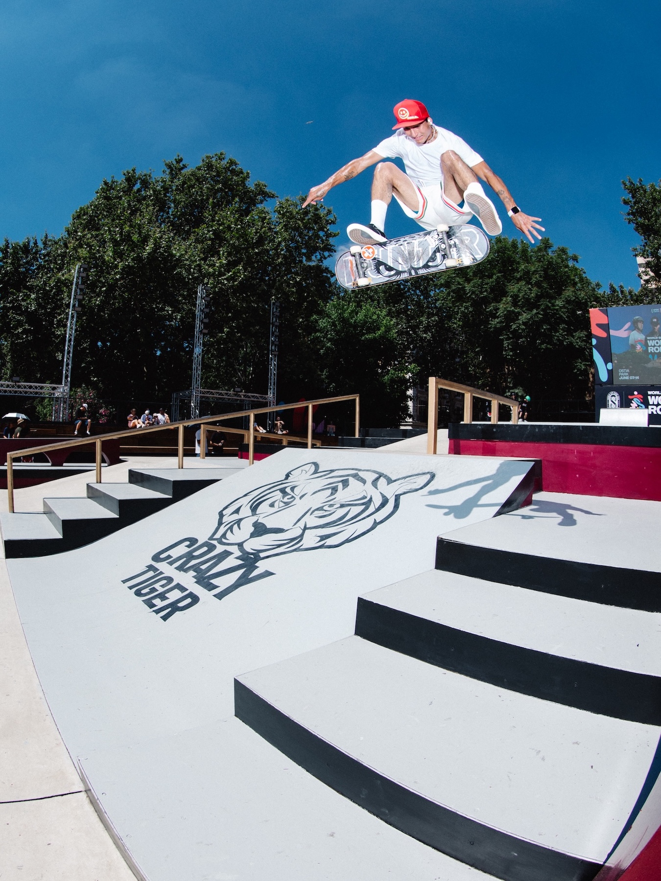 Oscar Meza frontside flip wsk skateboarding world Cup Rome 2026 Haruta 9385