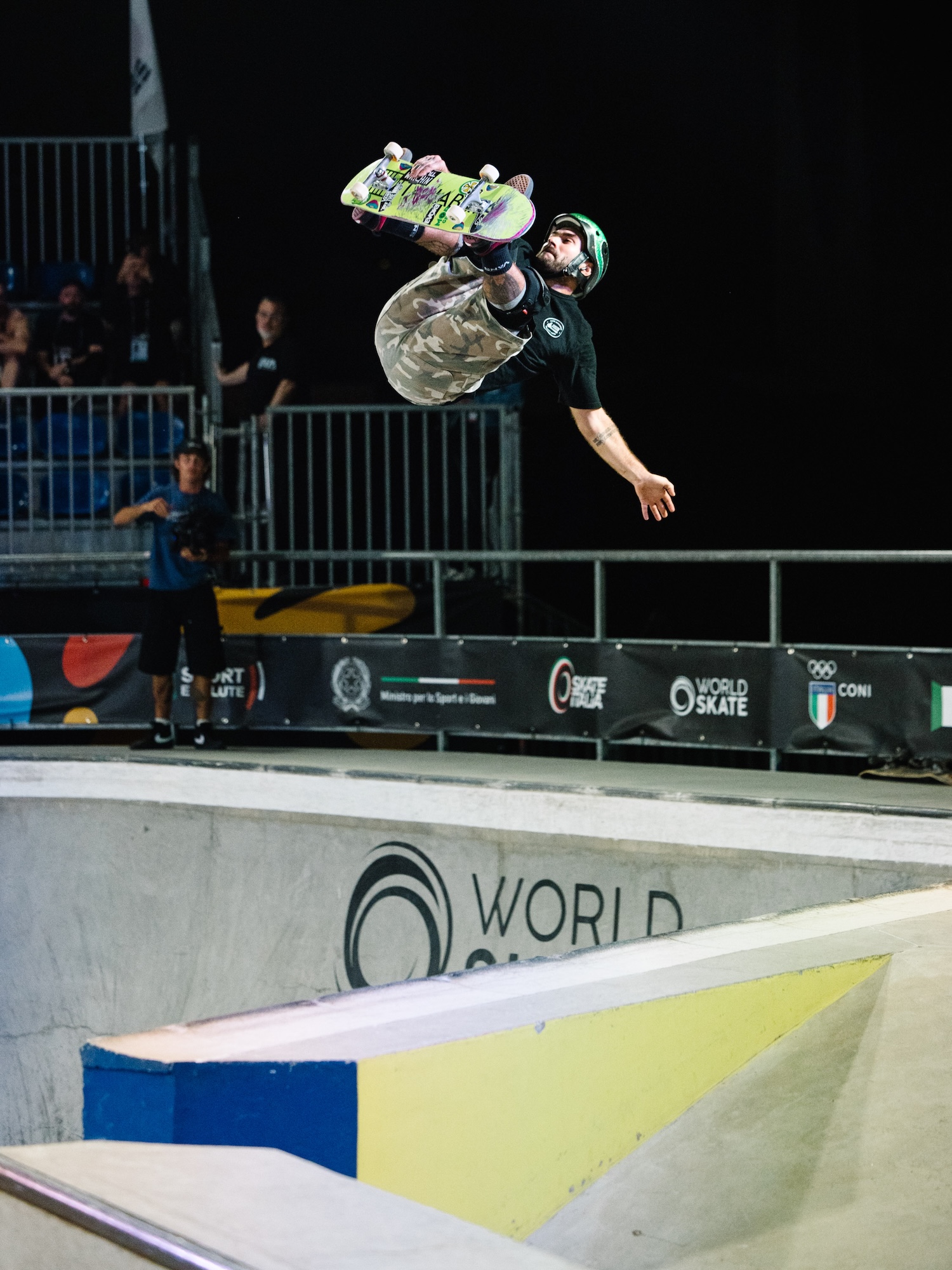 Pedro Barros Mctwist wsk skateboarding world Cup Ostia 2026 Kanights 3667