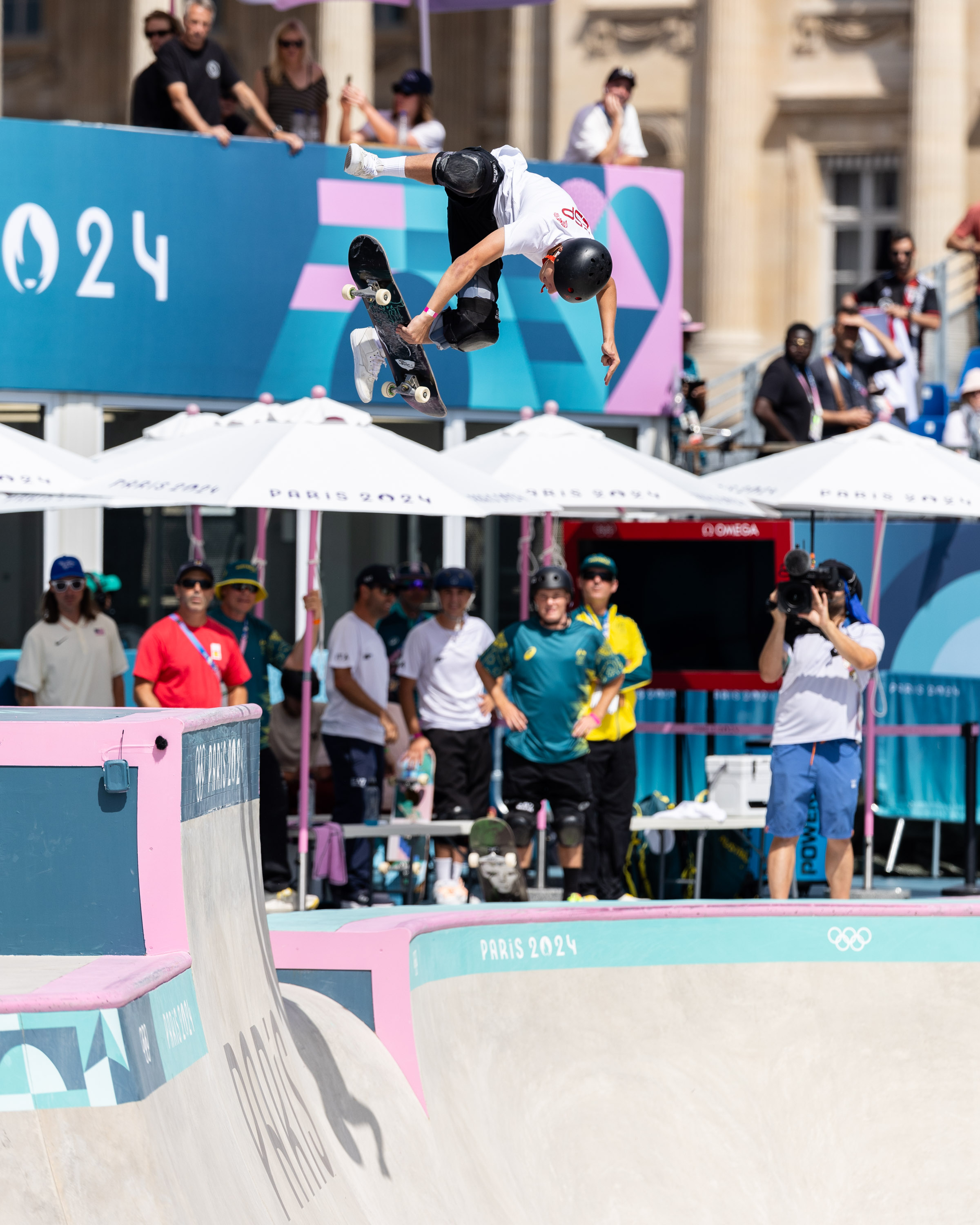 Alain Kortabitarte heel flip indy WST WCH OG Paris Bryce Kanights
