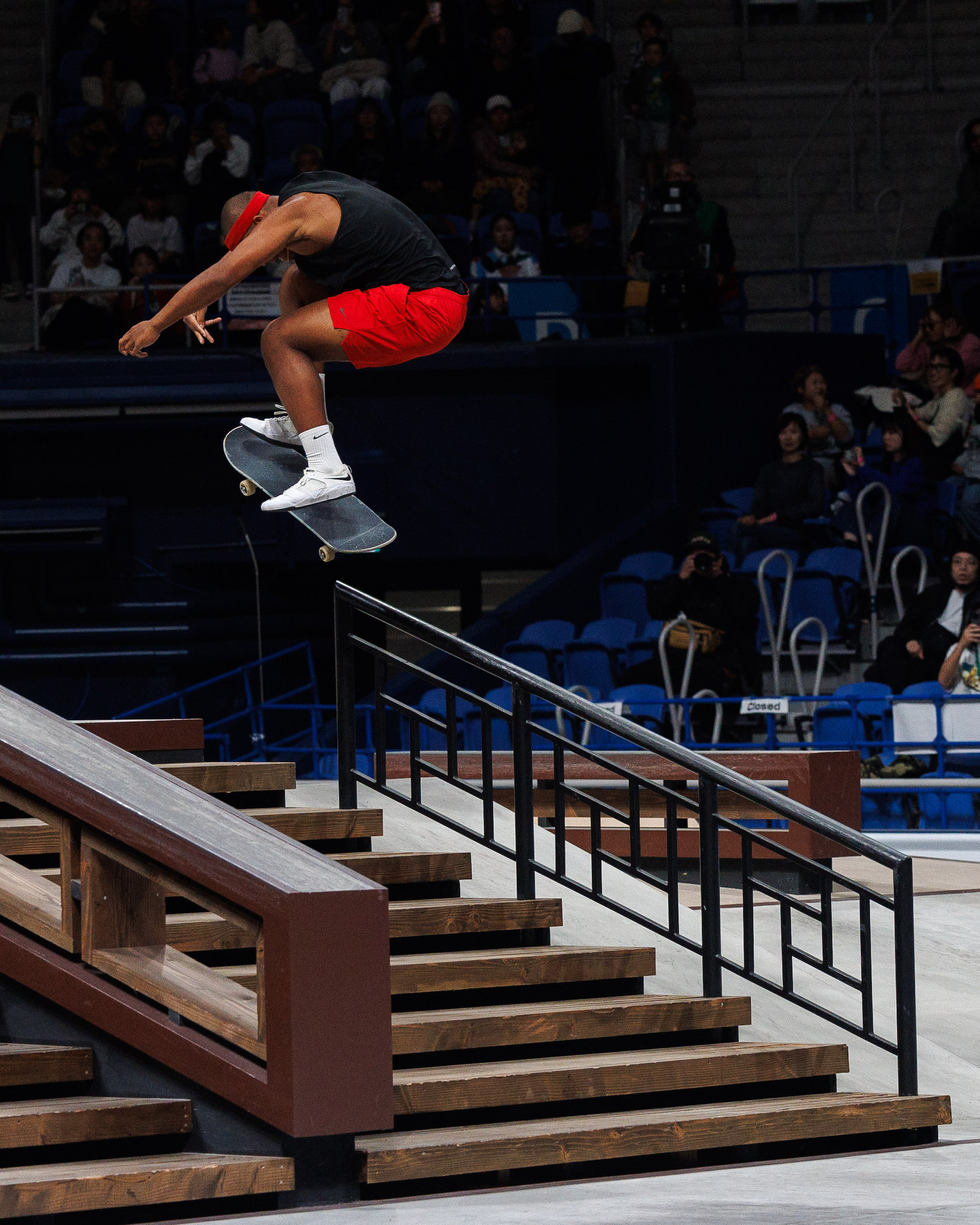 Cordano Russel Fakie big spin back lip finals WST Street WCH Tokyo 2023 Atiba Jefferson 19