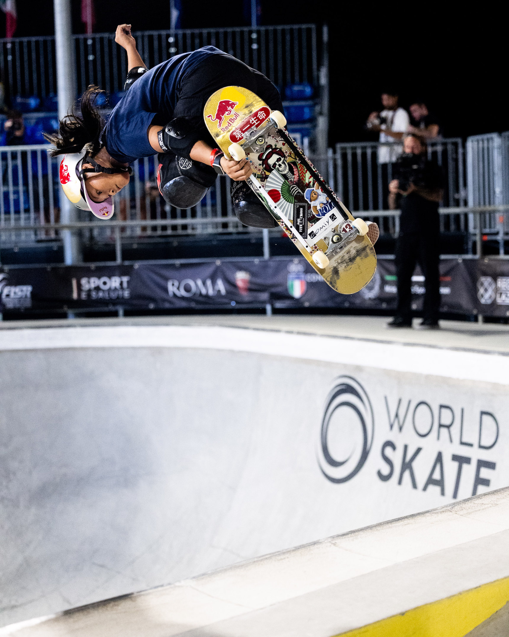Sakura Yosozumi 540 WorldSkate WST Park Ostia Rome 2023 Bryce Kanights 25