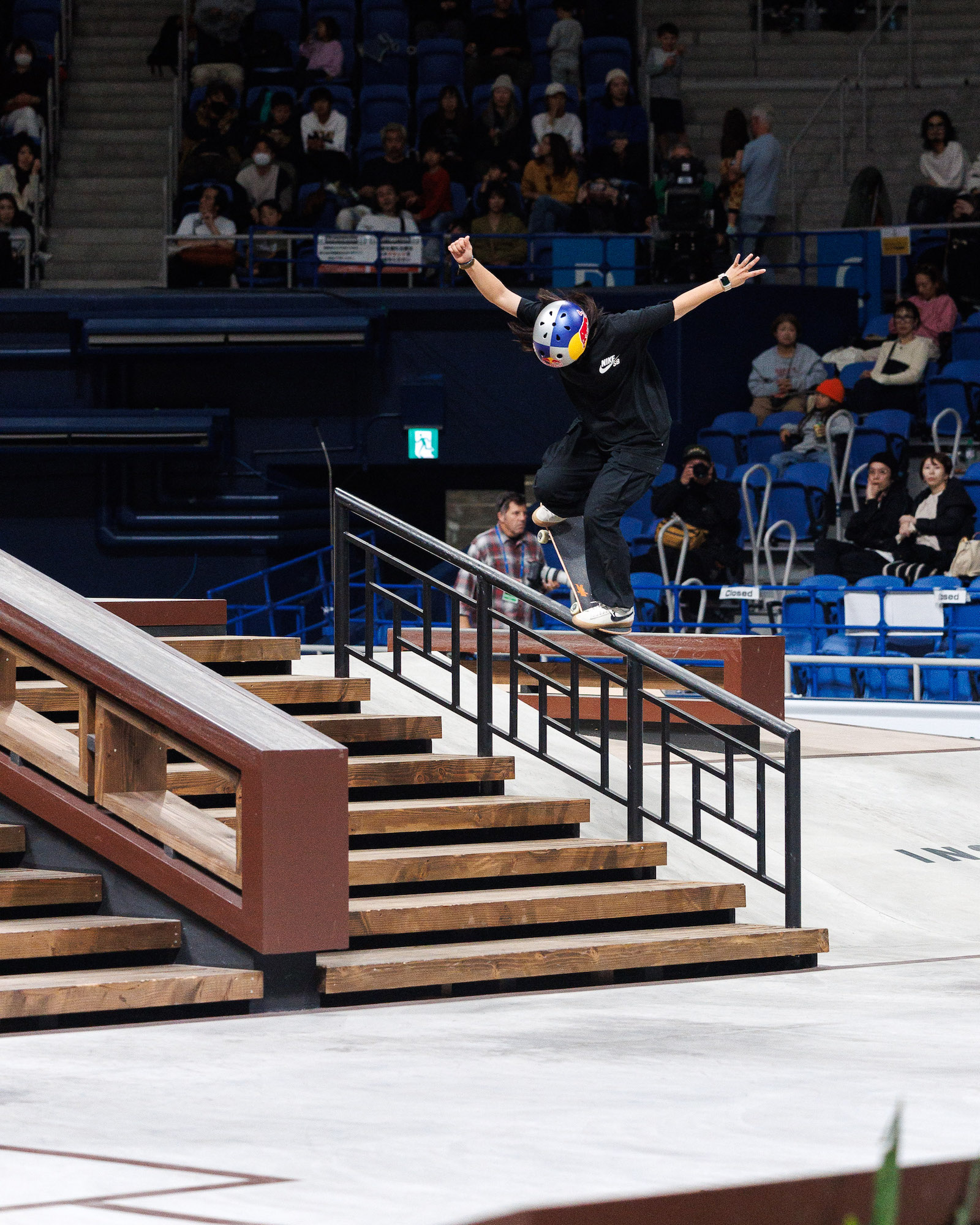 Yumeka Oda backside over crook finals WST Street WCH Tokyo 2023 Atiba Jefferson 21