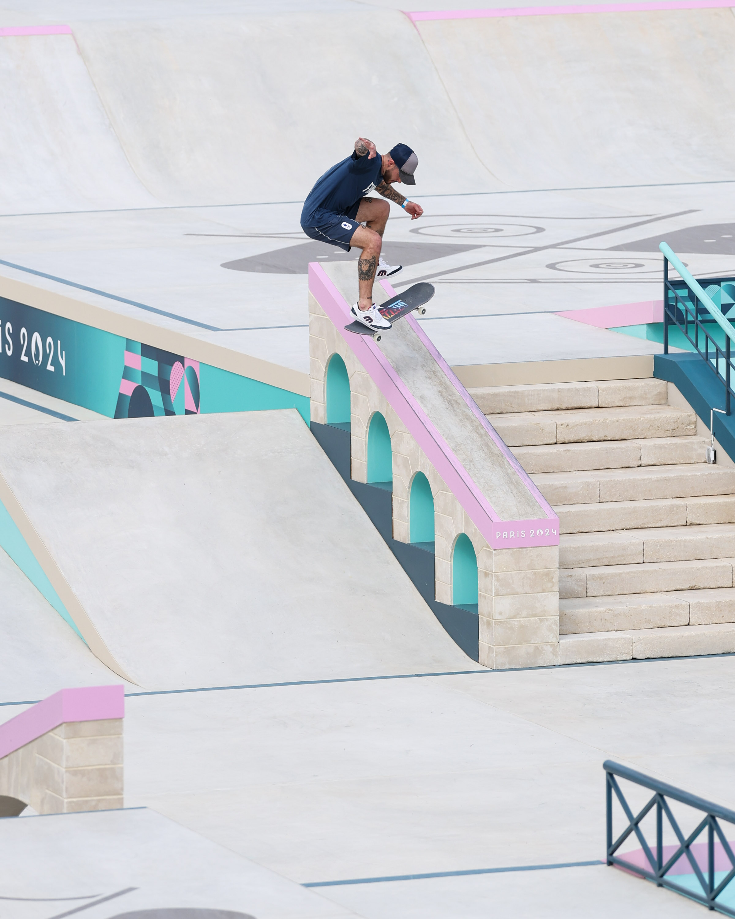 Aurelien Giraud 360 flip nose grind hubba WST WCH OG Paris Atiba Jefferson 1936
