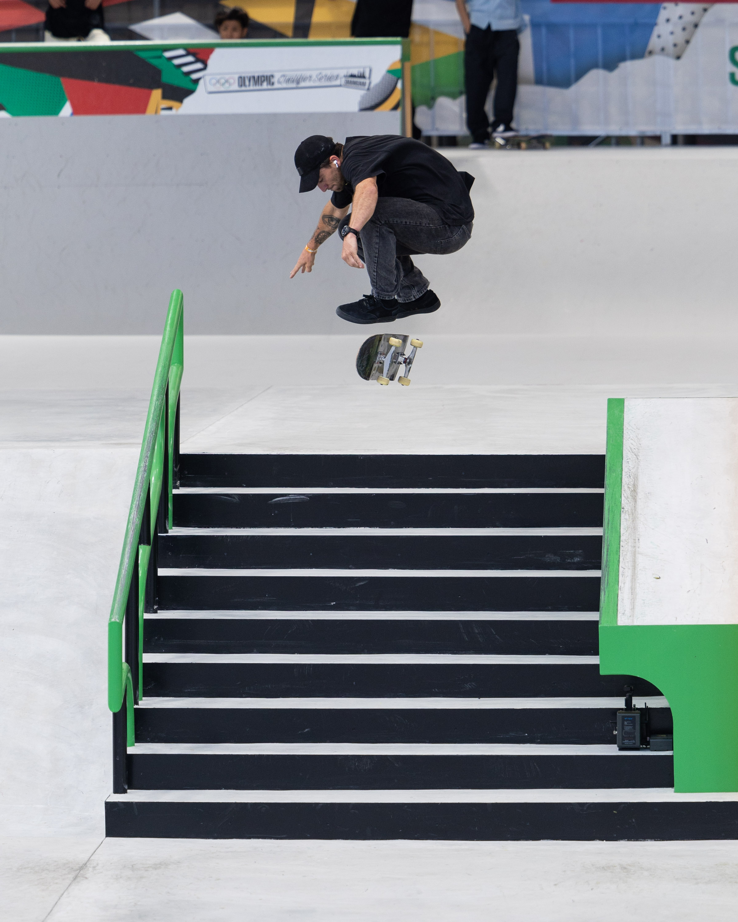 Joseph Garbaccio nollie flip WST Street WCH OQS shanghai Atiba Jefferson 4