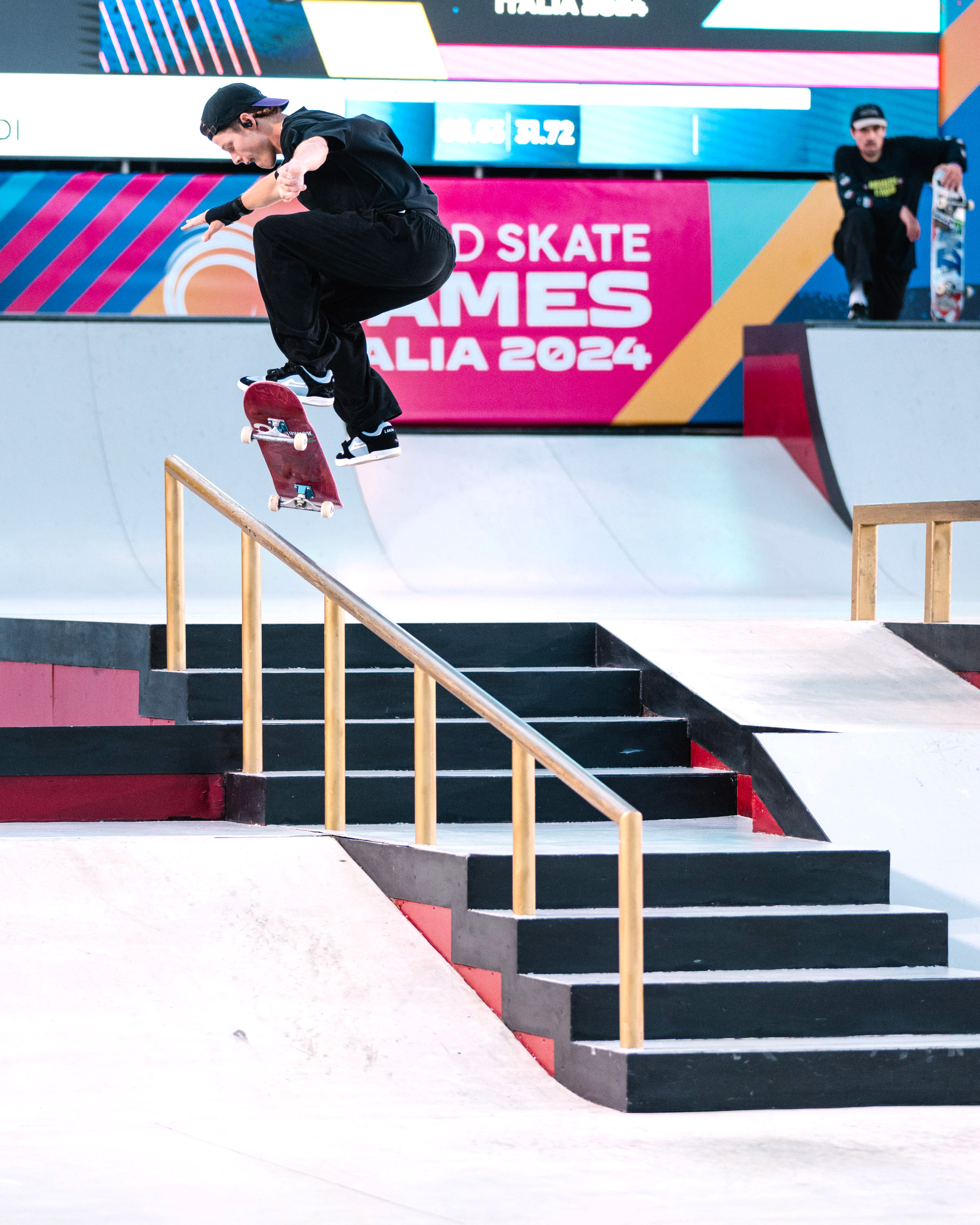 Jake Ilardi bigspin frontboard WST Street Rome Kenji Haruta 5048