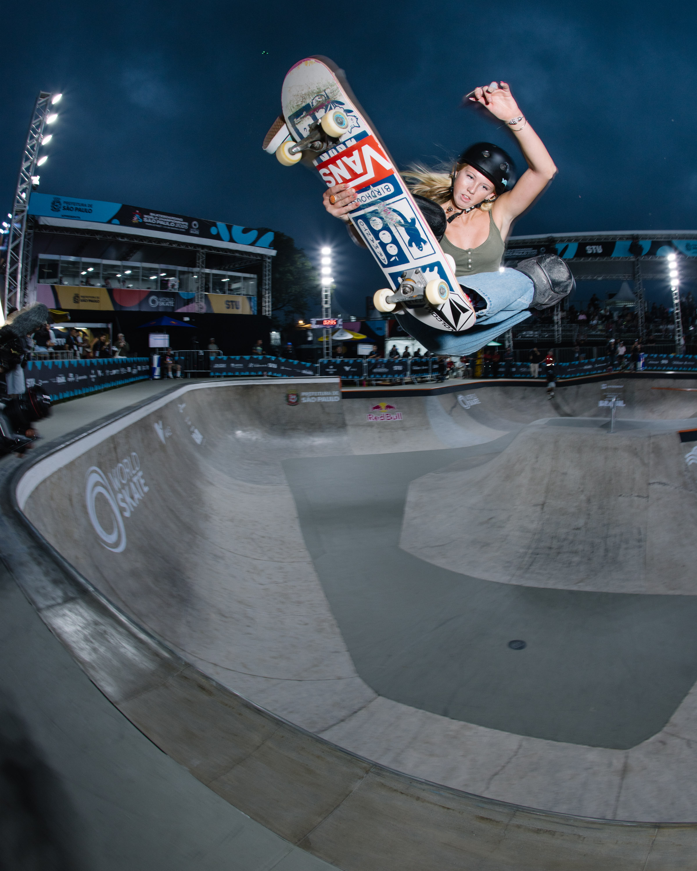 Lillian Erickson Stale fish wsk skateboarding championship São Paulo 2025 Kanights 8511