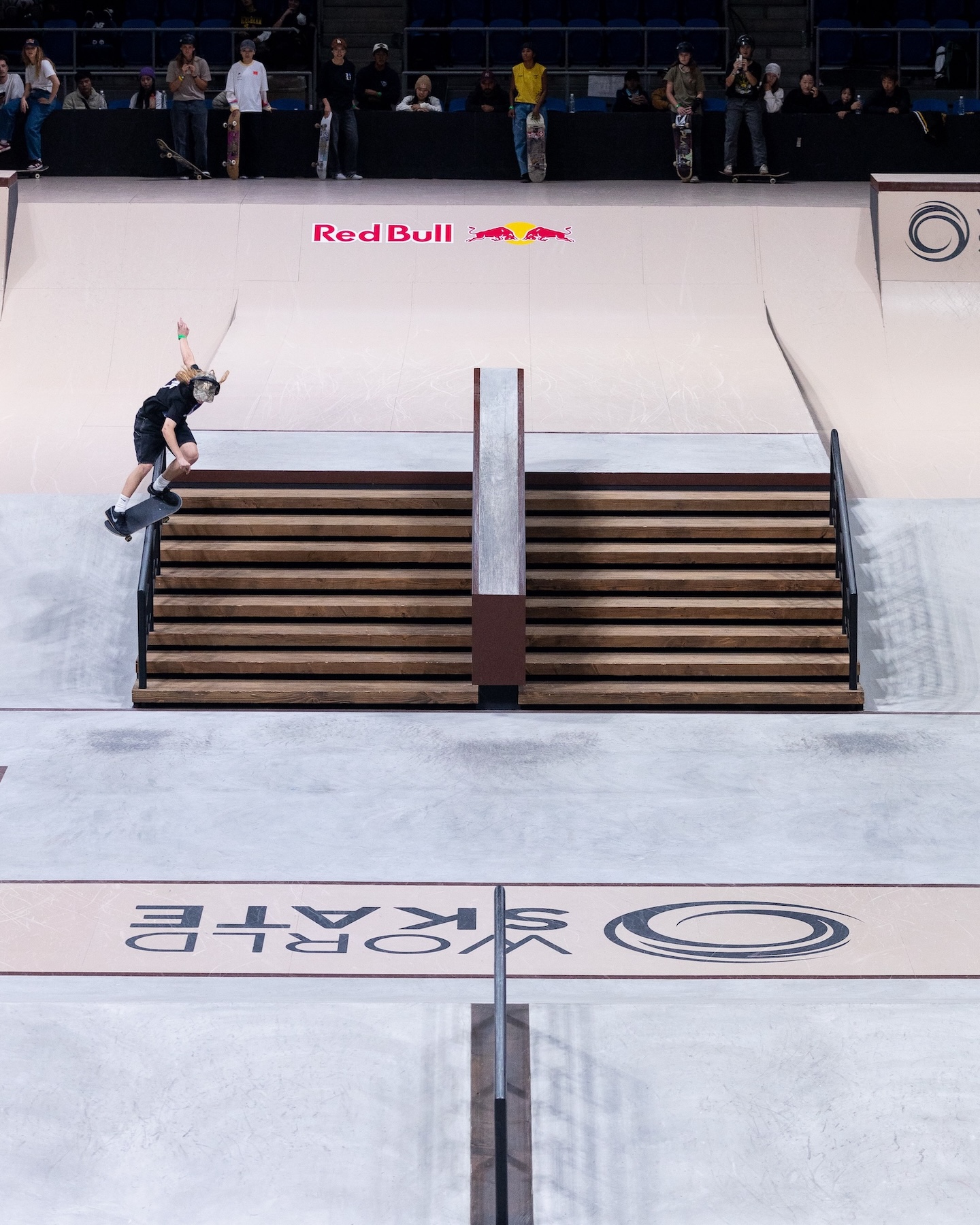 Poe Pinson feeble hand rail womens Qualifiers WST Street WCH Tokyo 2023 Kenji Haruta 22