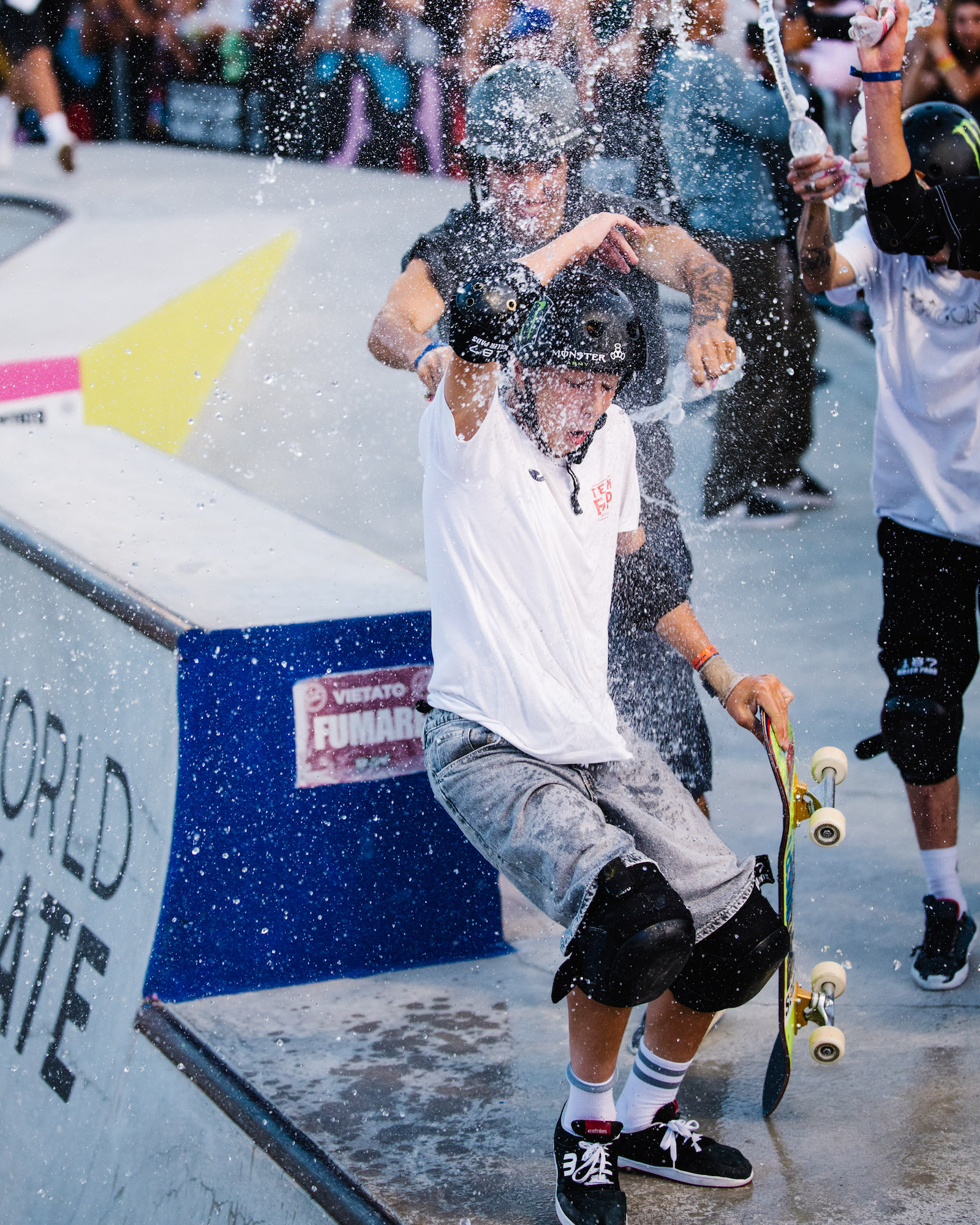 Egoitz Bijueska celebration WST World Cup Rome 2025 Bryce Kanights 5100