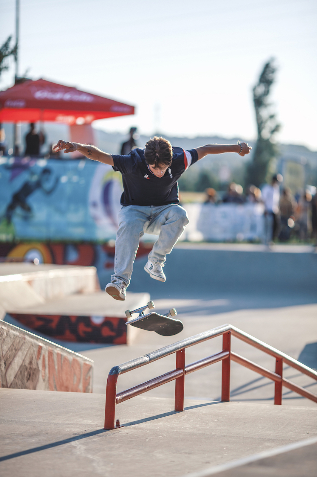 Winner Max Berguin 360flip lipslide