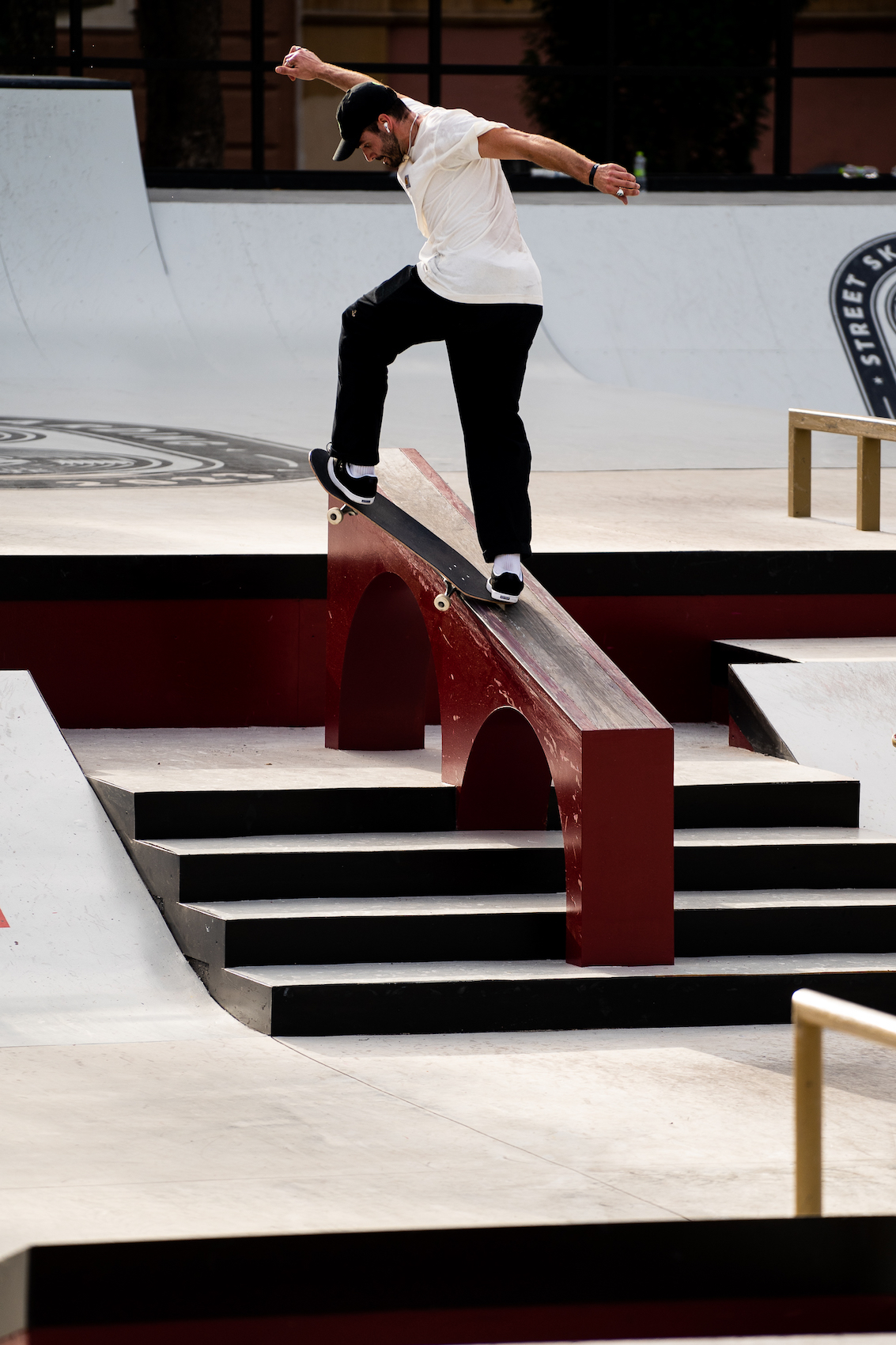 1 new Matt Bereger 180 swtich front crook hubba 2 WorldSkate WST Street RomePark 2023 Mark Dillon 54
