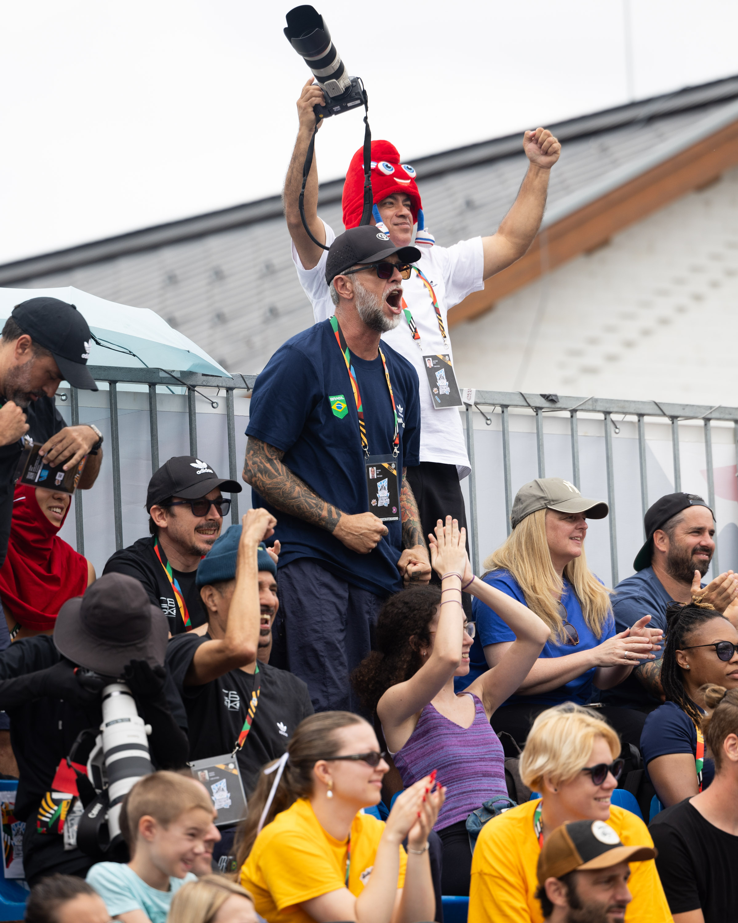 Team Brazil crowd WST Street WCH OQS Budapest Bryce Kanights 1915