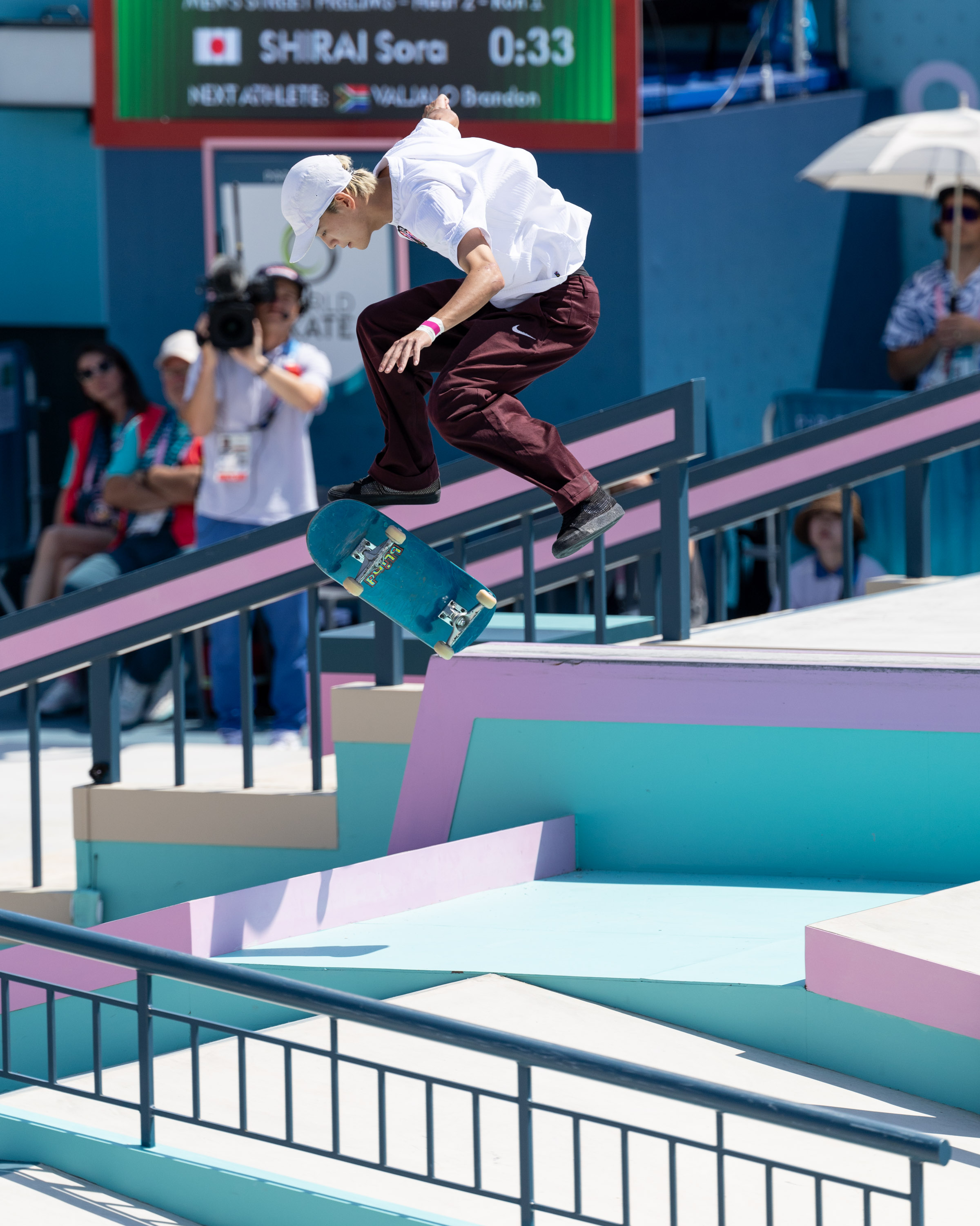 Sora Shirai 360 flip WST WCH OG Paris Bryce Kanights 7