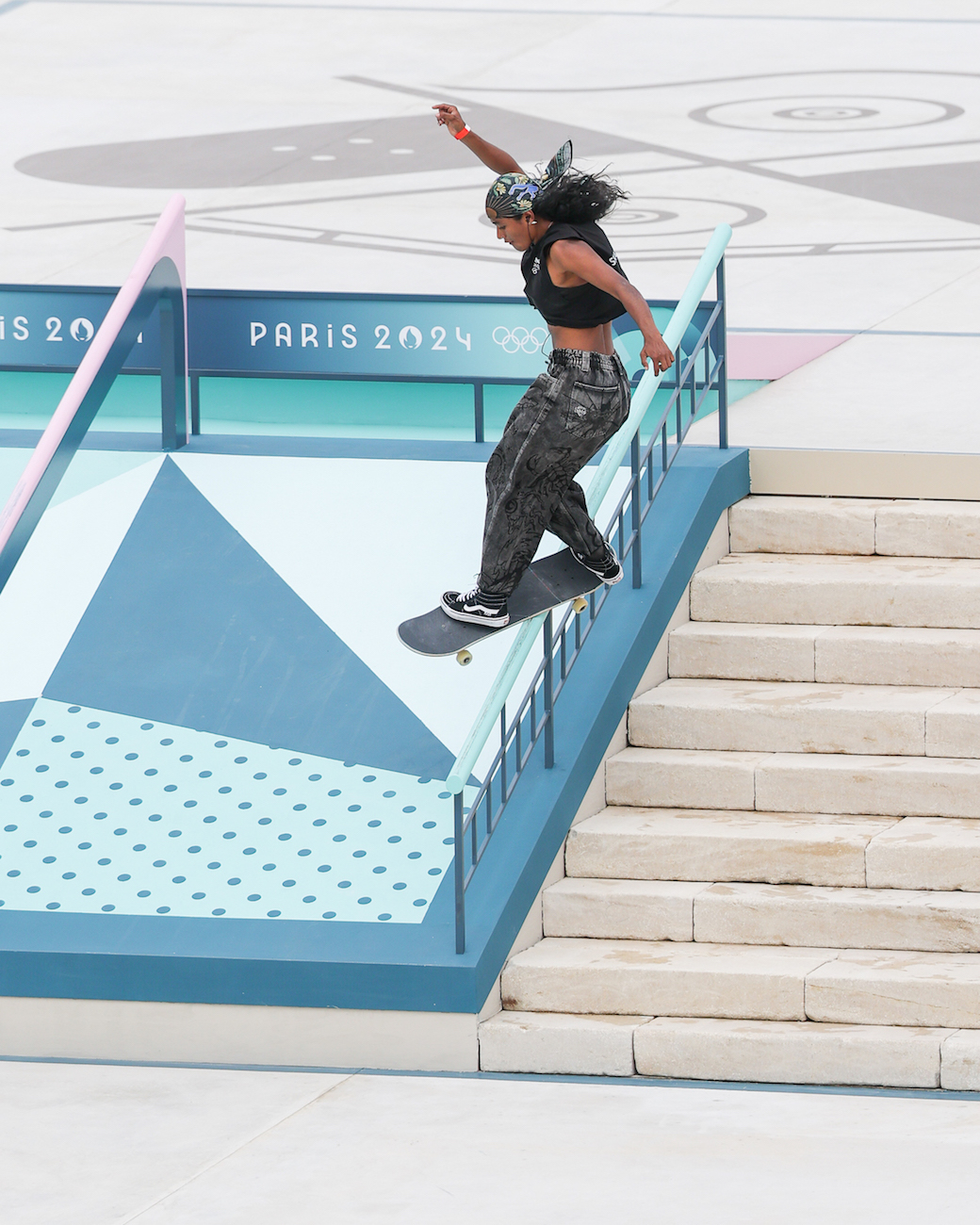 Jazmin Alvarez front feeble WST WCH OG Paris Atiba Jefferson 0189