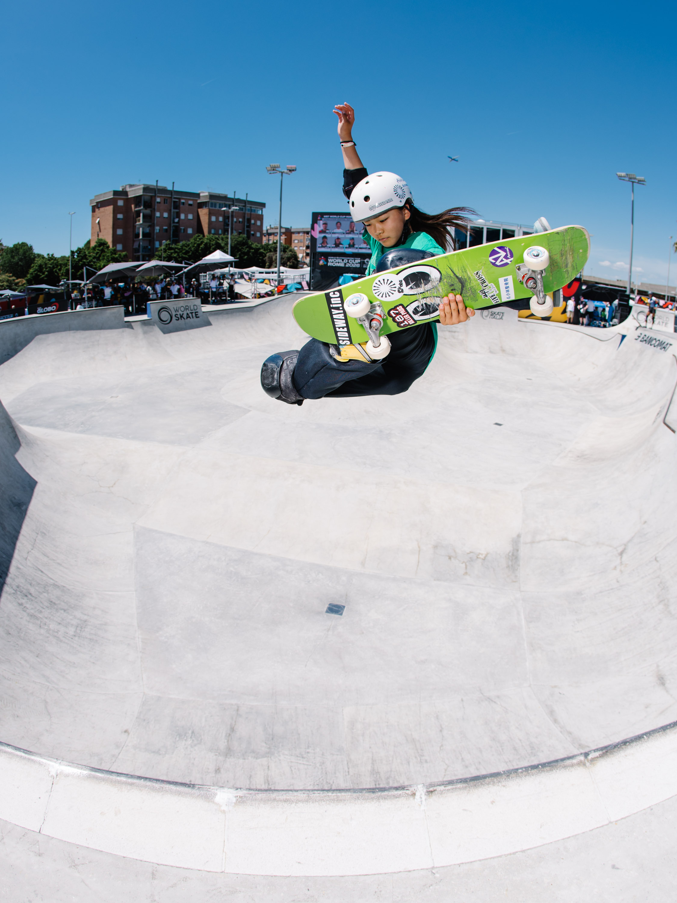 Hikari Satake stalefish wsk skateboarding world Cup Ostia 2026 Kanights 3802