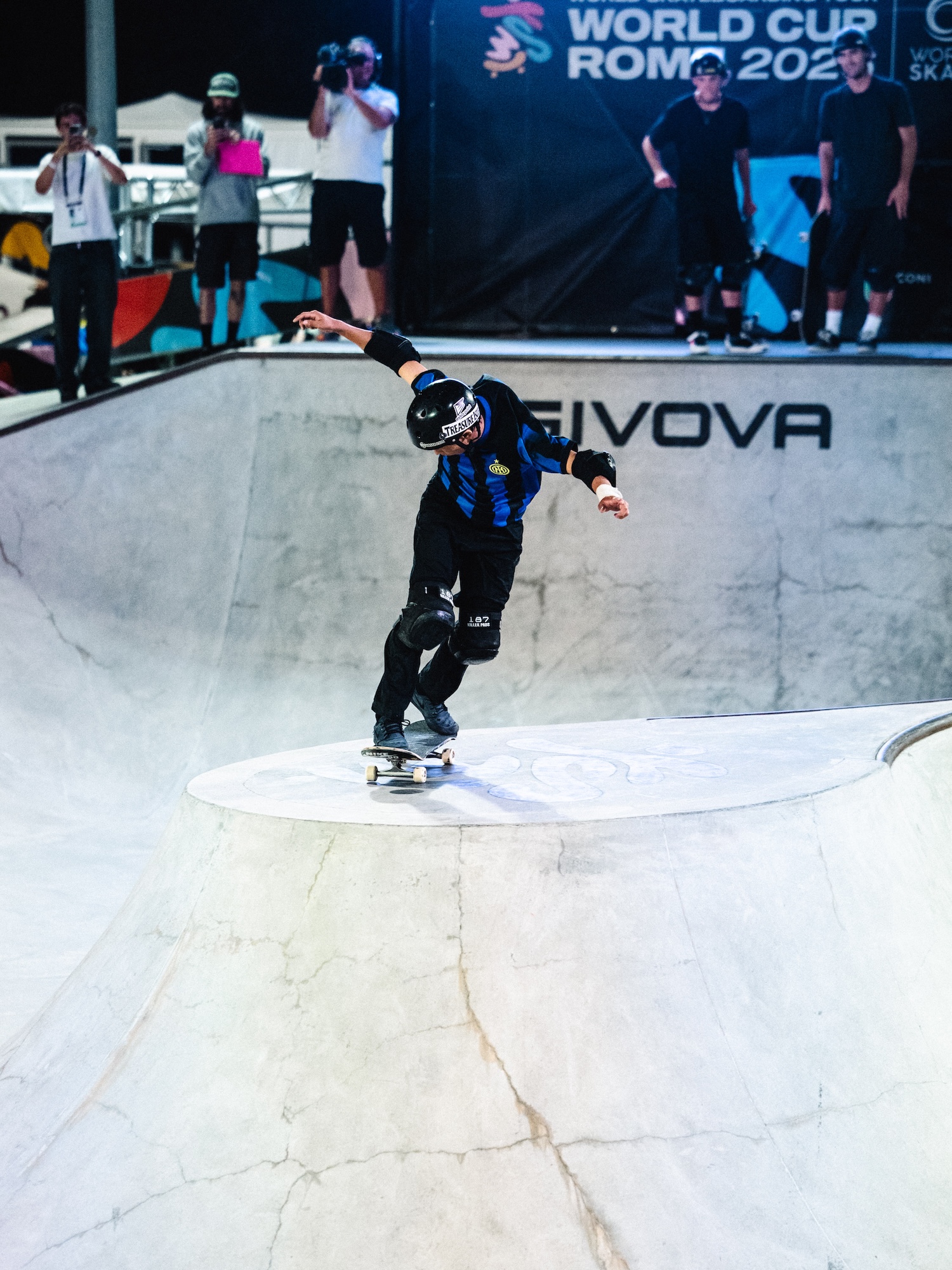 Issei Sakurai power slide wsk skateboarding world Cup Ostia 2026 Kanights 3145