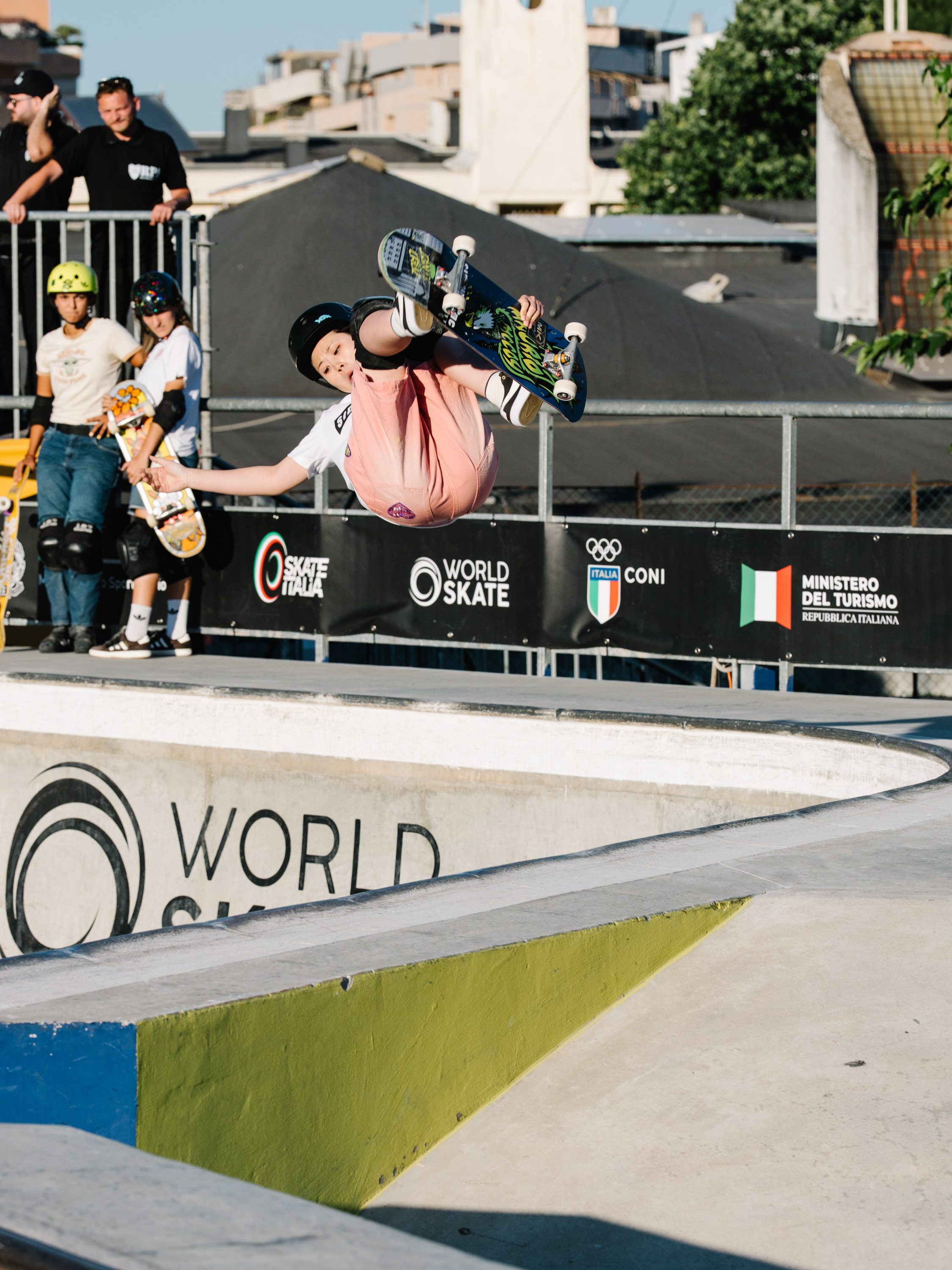 Misugu Okamoto 540 wsk skateboarding world Cup Ostia 2026 Kanights 8684