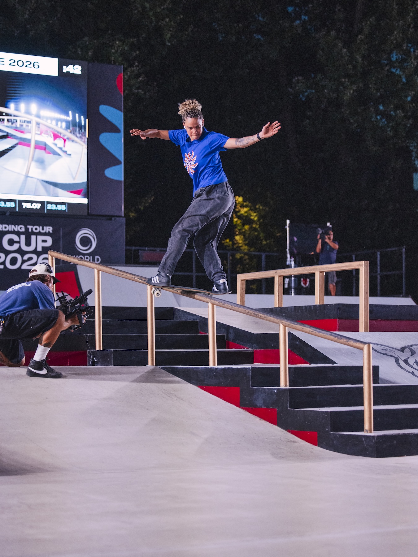 Gabriela Mazetto Fs Boardslide WST World Cup Rome 2026 RaisaAbal 7881