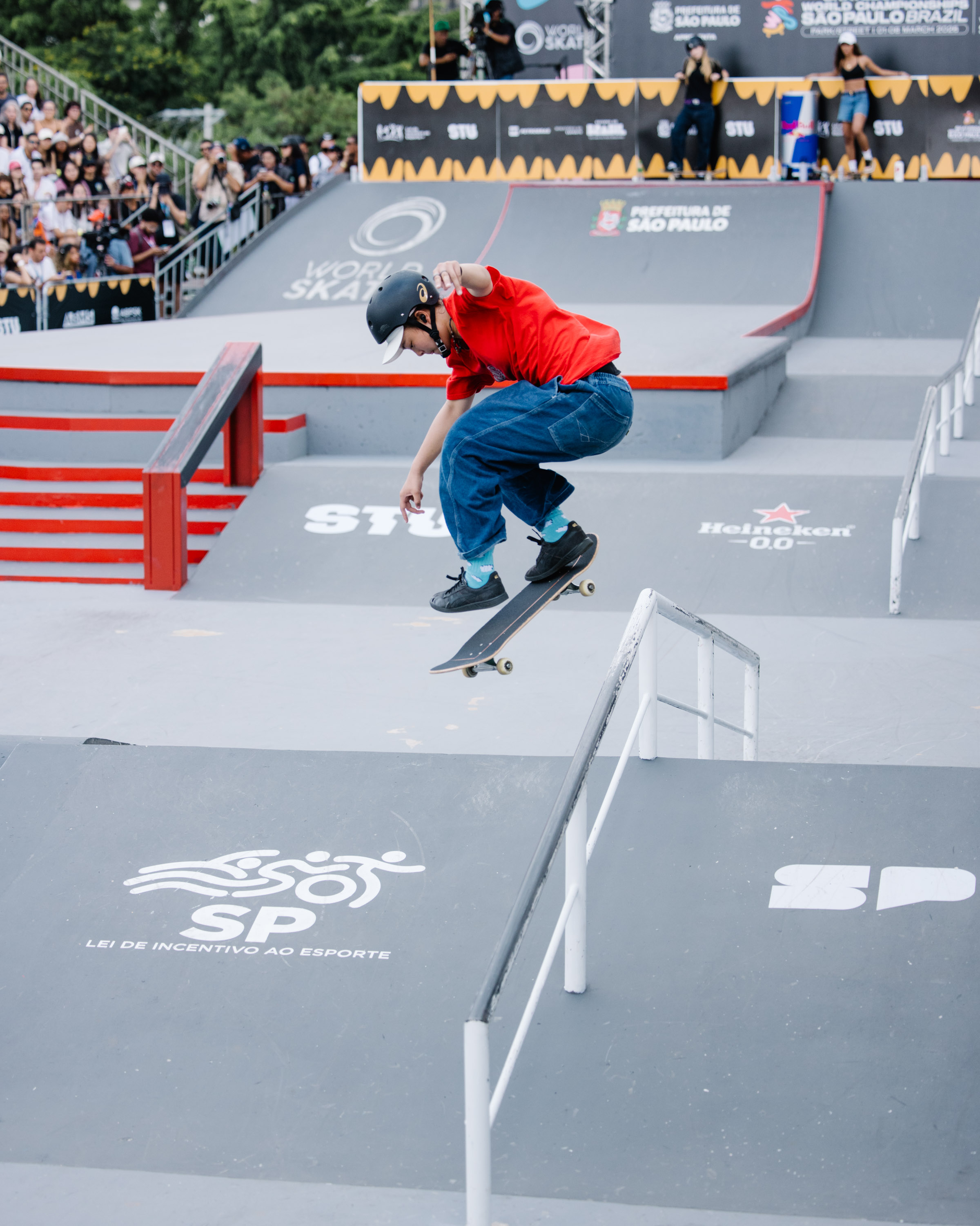 Ibuki Matsumoto kickflip back lip wsk skateboarding championship São Paulo 2025 Abal 7315
