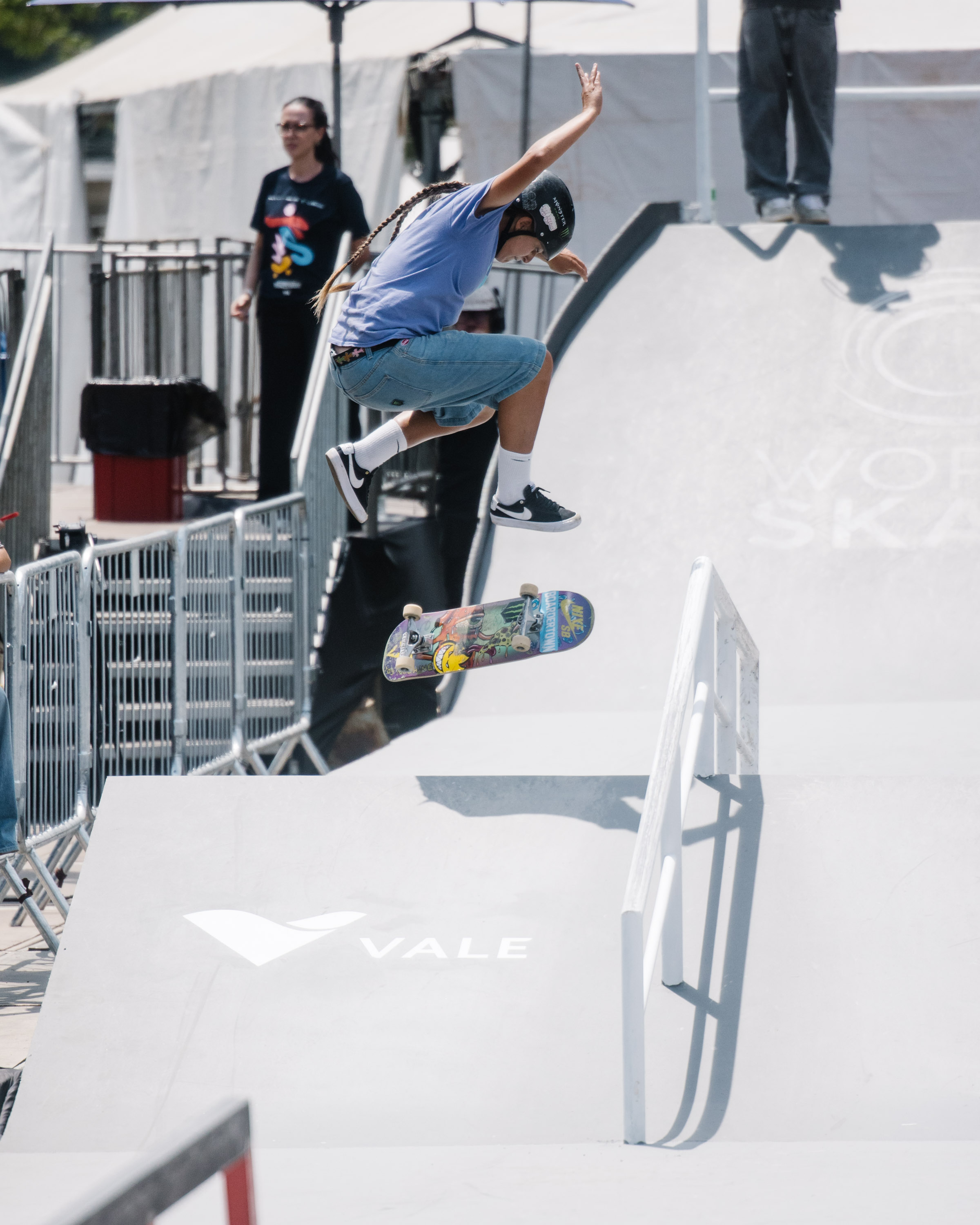 Jessica Ready nollie 360 flip wsk skateboarding championship São Paulo 2025 Abal 6245