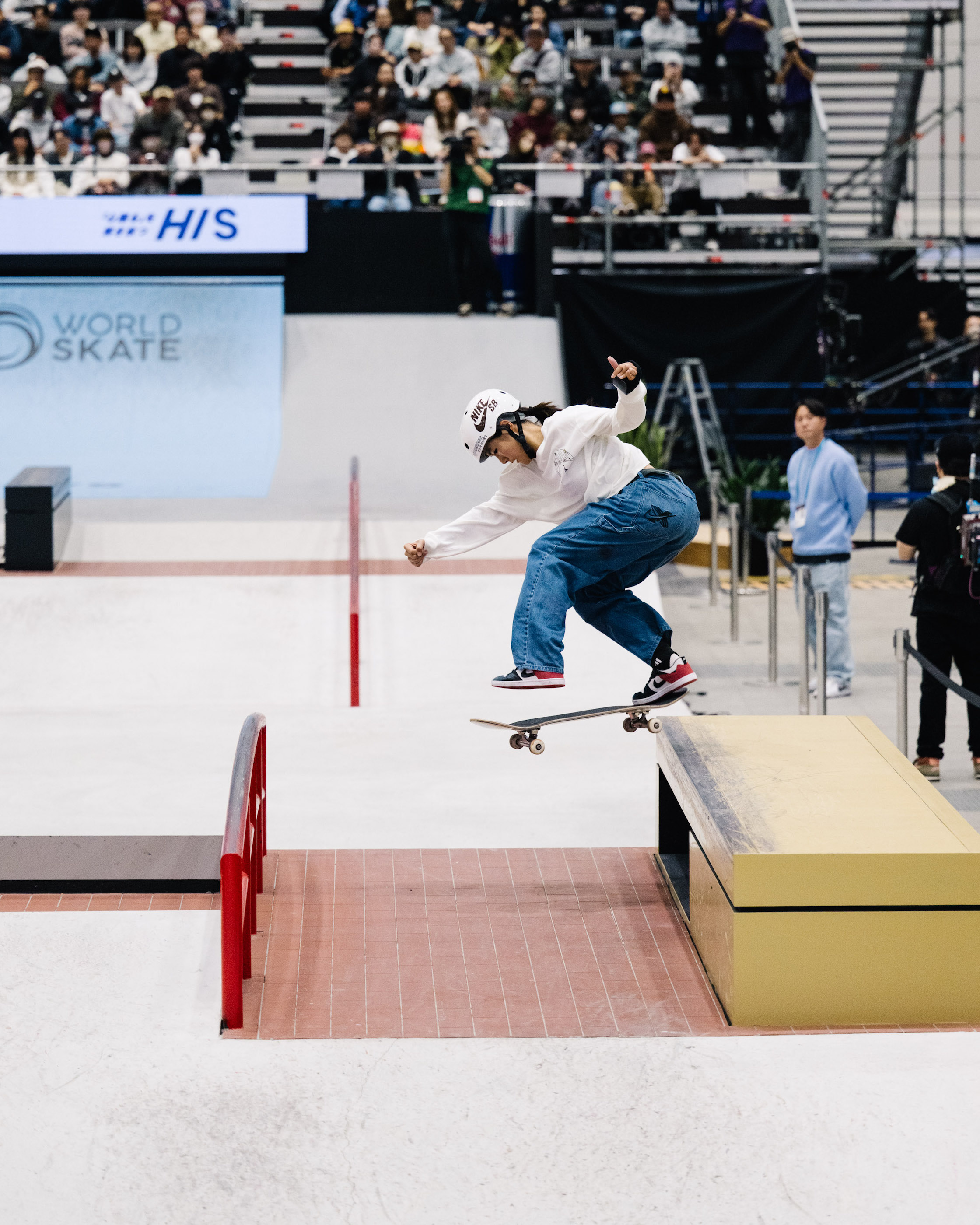 Jiyul Shin kickflip back tail shuv WSK Kitakyushu 2025 Haruta 3894
