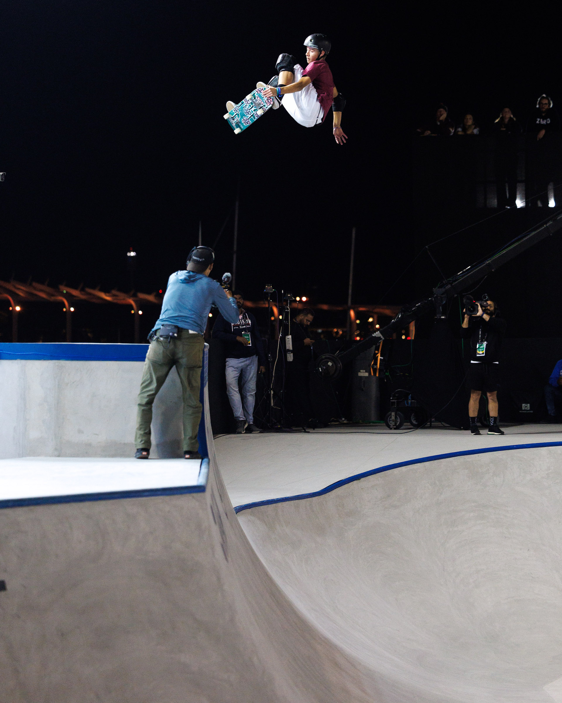 Viktor Solmunde 540 tail grab WST Street WCH OQS Dubai Bryce Kanights 26