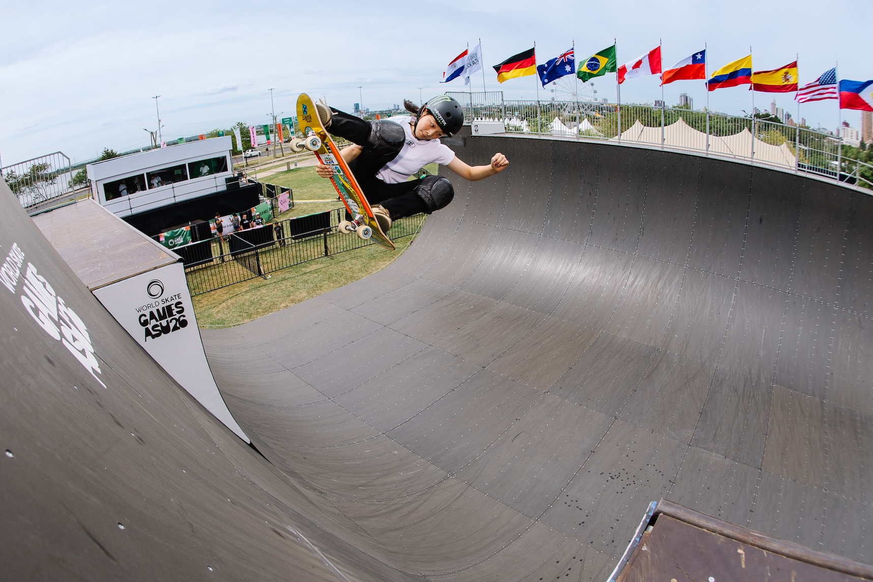 Mizuho Hasegawa wsk Games ASU skateboarding Vert world Championship Paraguay 2026 Kanights 8116