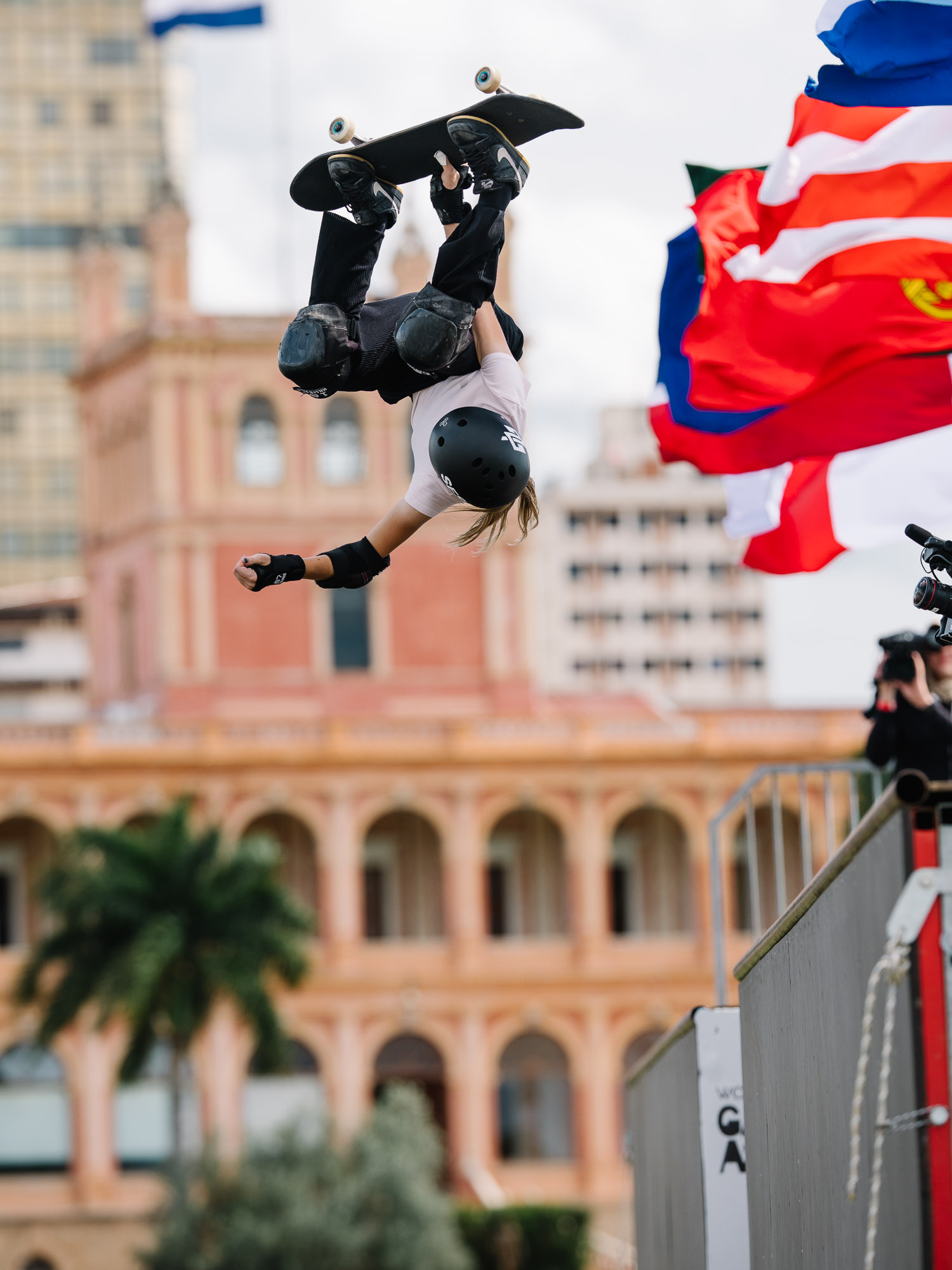 Helena Laurino wsk Games ASU skateboarding Vert world Championship Paraguay 2026 Kanights 5518
