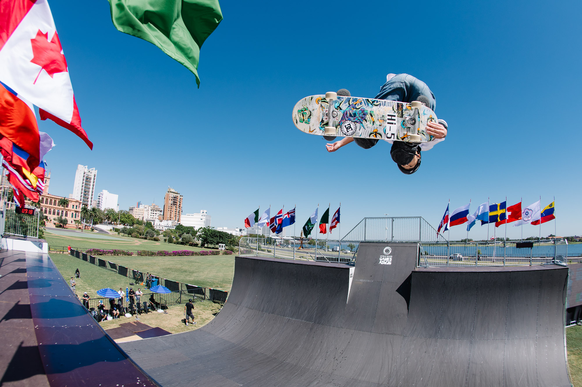 Hinata Mitake wsk Games ASU skateboarding Vert world Championship Paraguay 2026 Kanights 8225