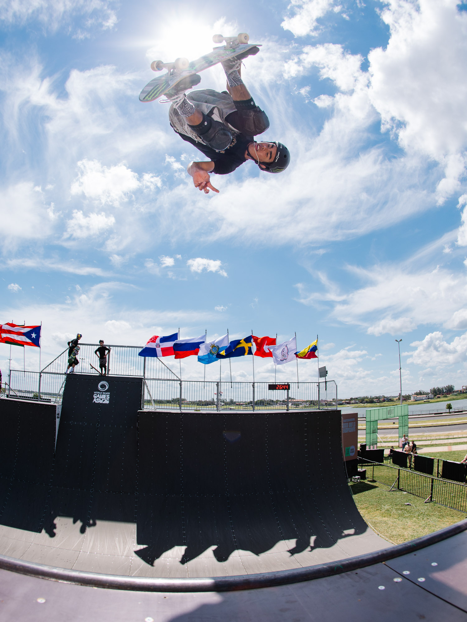 JD Sanchez wsk Games ASU skateboarding Vert world Championship Paraguay 2026 Kanights 8444