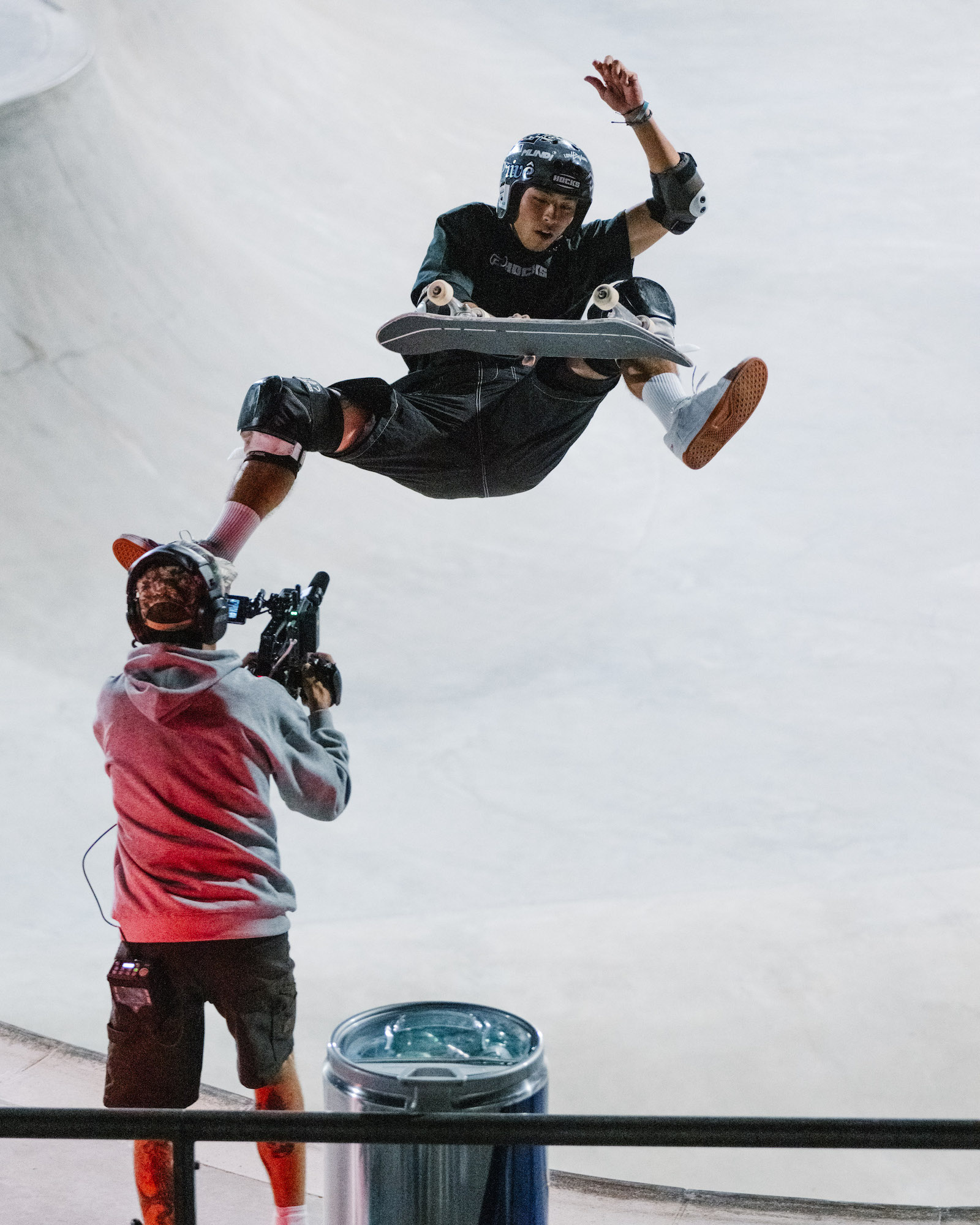 Augusto Akio kickflip indy WST Park Rome Kenji Hurata 1367