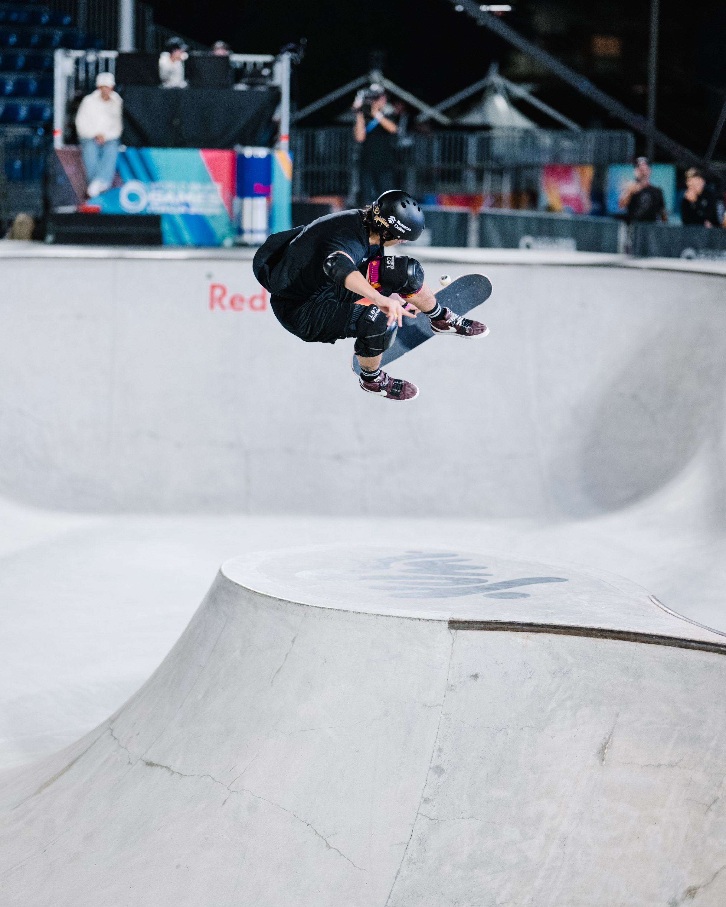 Luigi Cini 360 flip backside grab WST Park Rome Kenji Hurata 2089