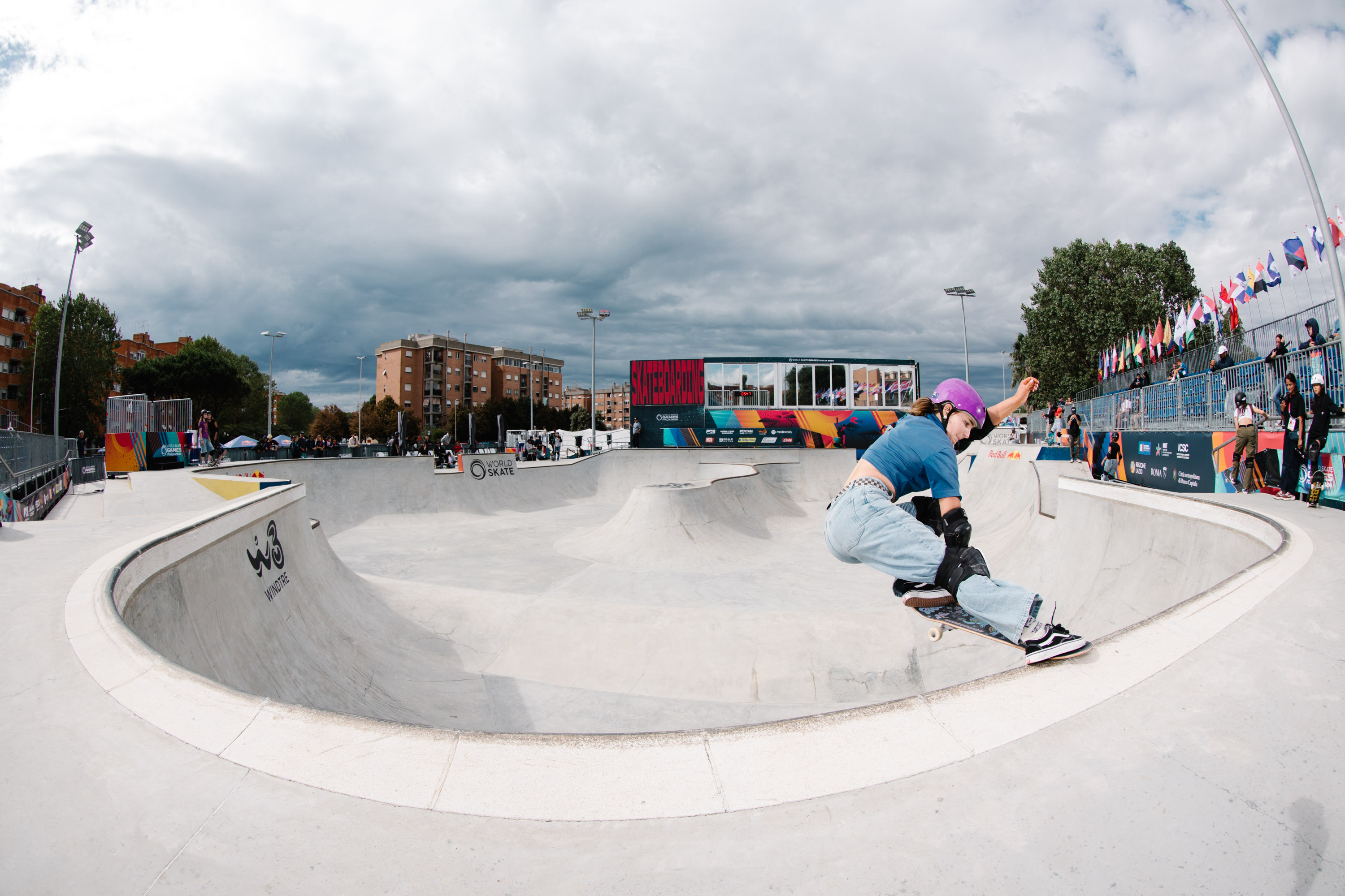 Aaliyah Wilson crail slide WST Park Rome Kenji Hurata 9683
