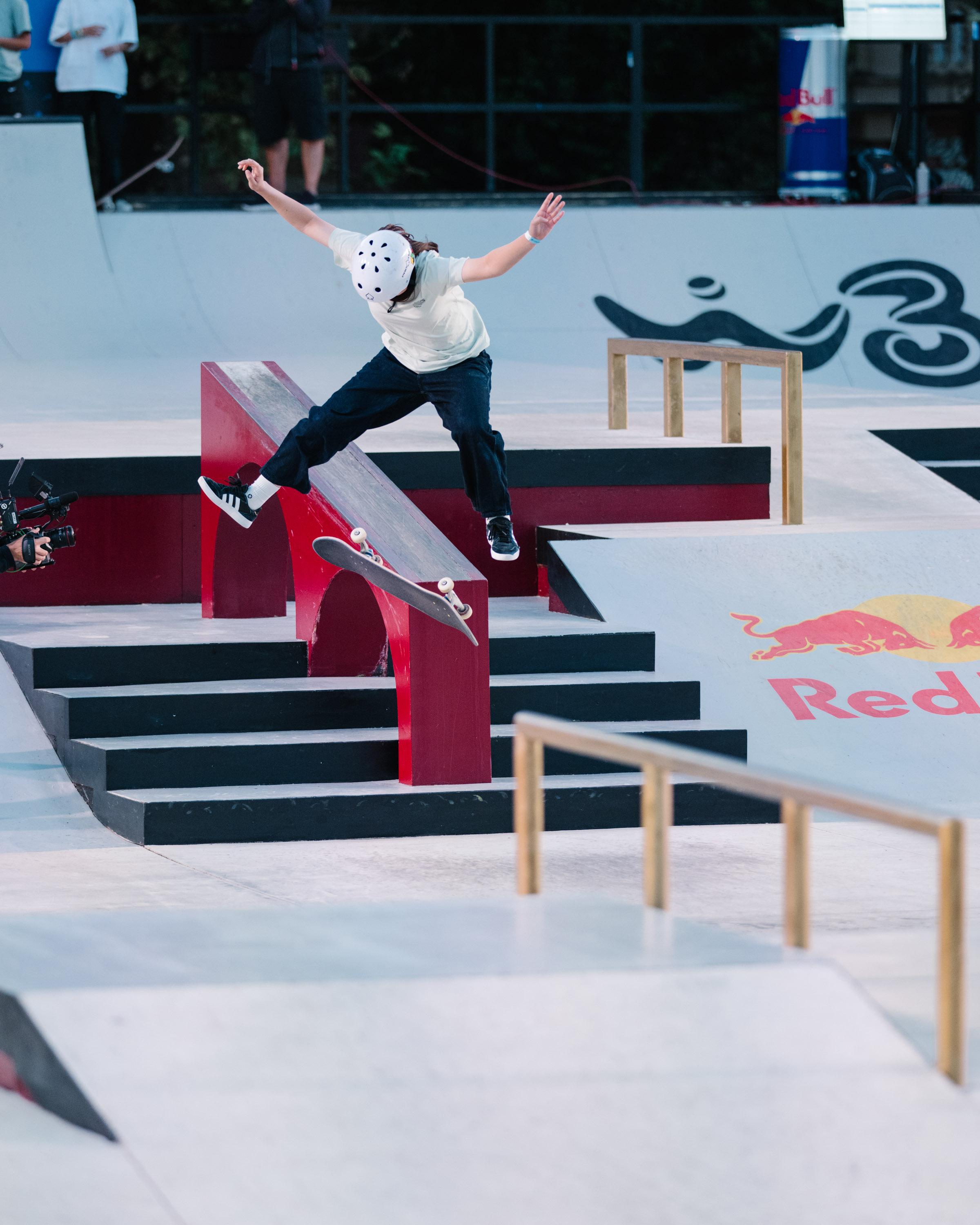 Momiji Nishiya crook nollie heel out WST Street Rome Kenji Hurata 7988