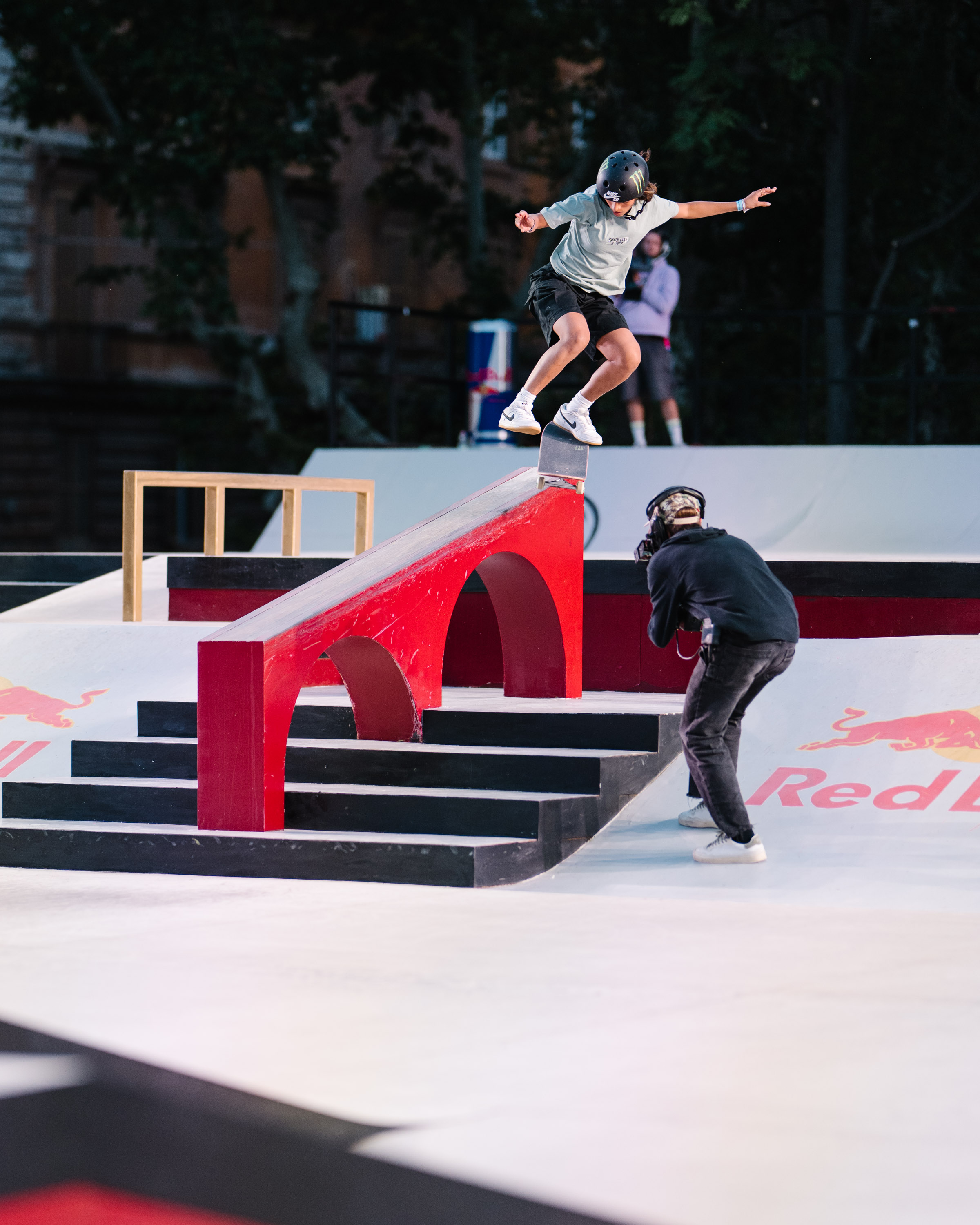 Rayssa Leal kickflip backsmith WST Street Rome Kenji Hurata 8472