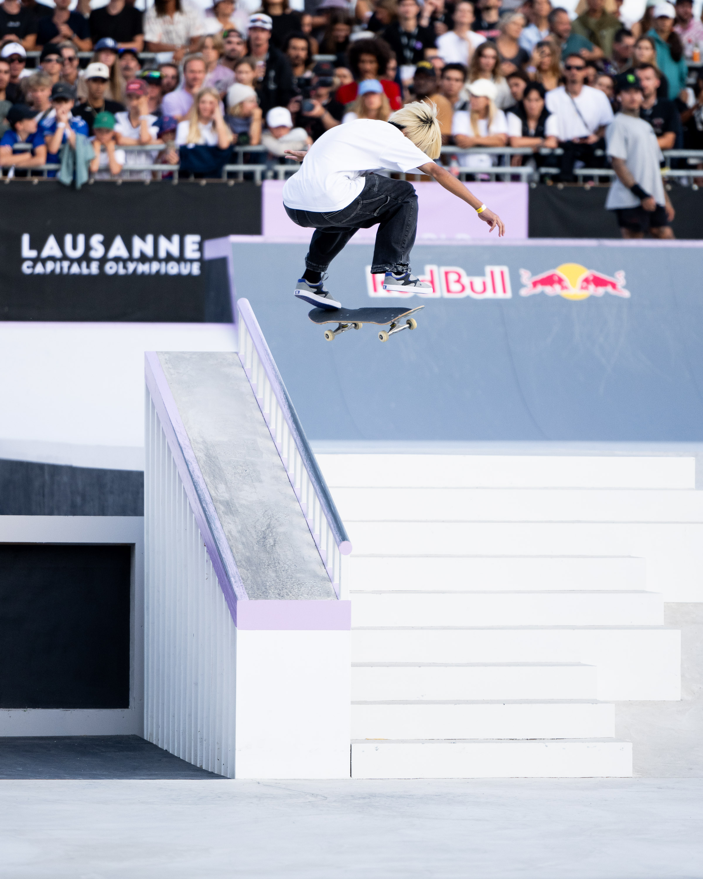 Kairi Netsuke heel flip back tail WorldSkate WST Street Lausanne 2023 Jake Darwen 4